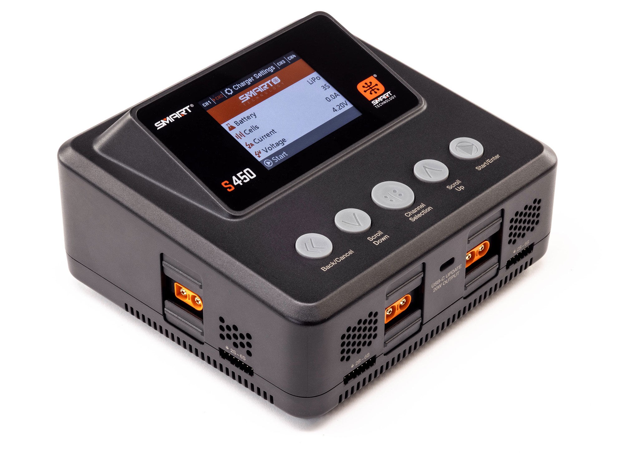 S450 G2 AC/DC Smart Charger 4x50W-3