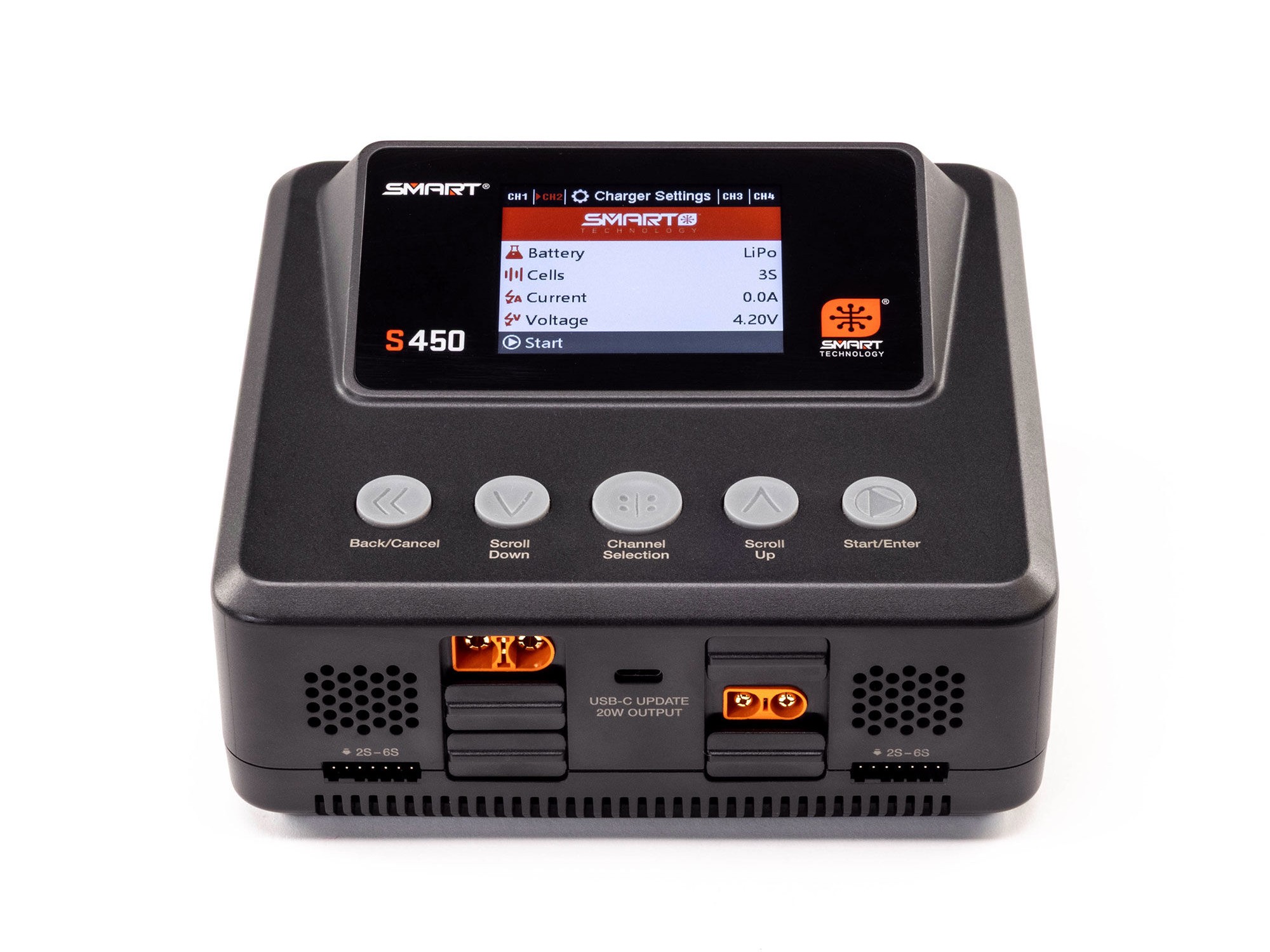S450 G2 AC/DC Smart Charger 4x50W-4