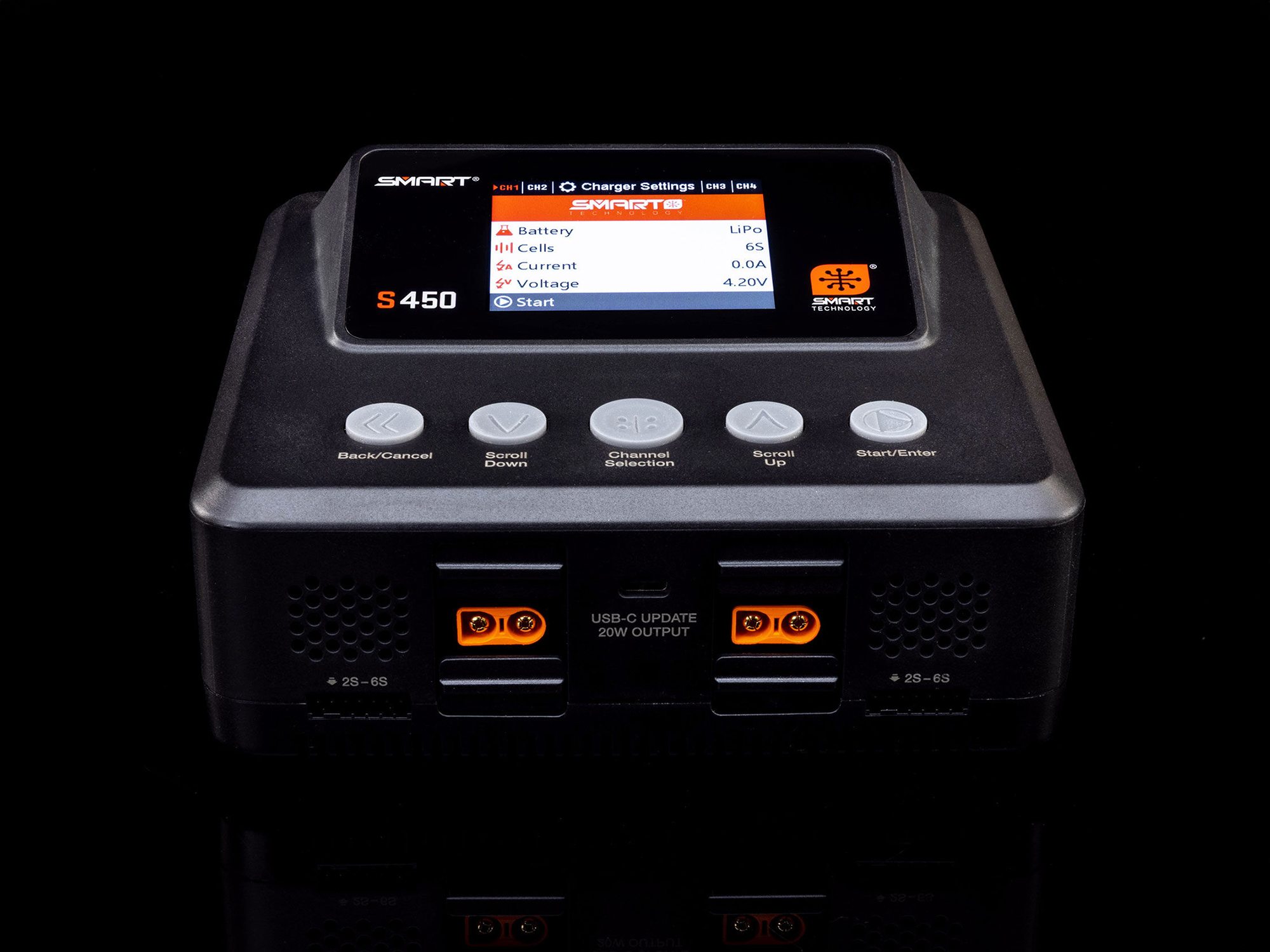 S450 G2 AC/DC Smart Charger 4x50W-12