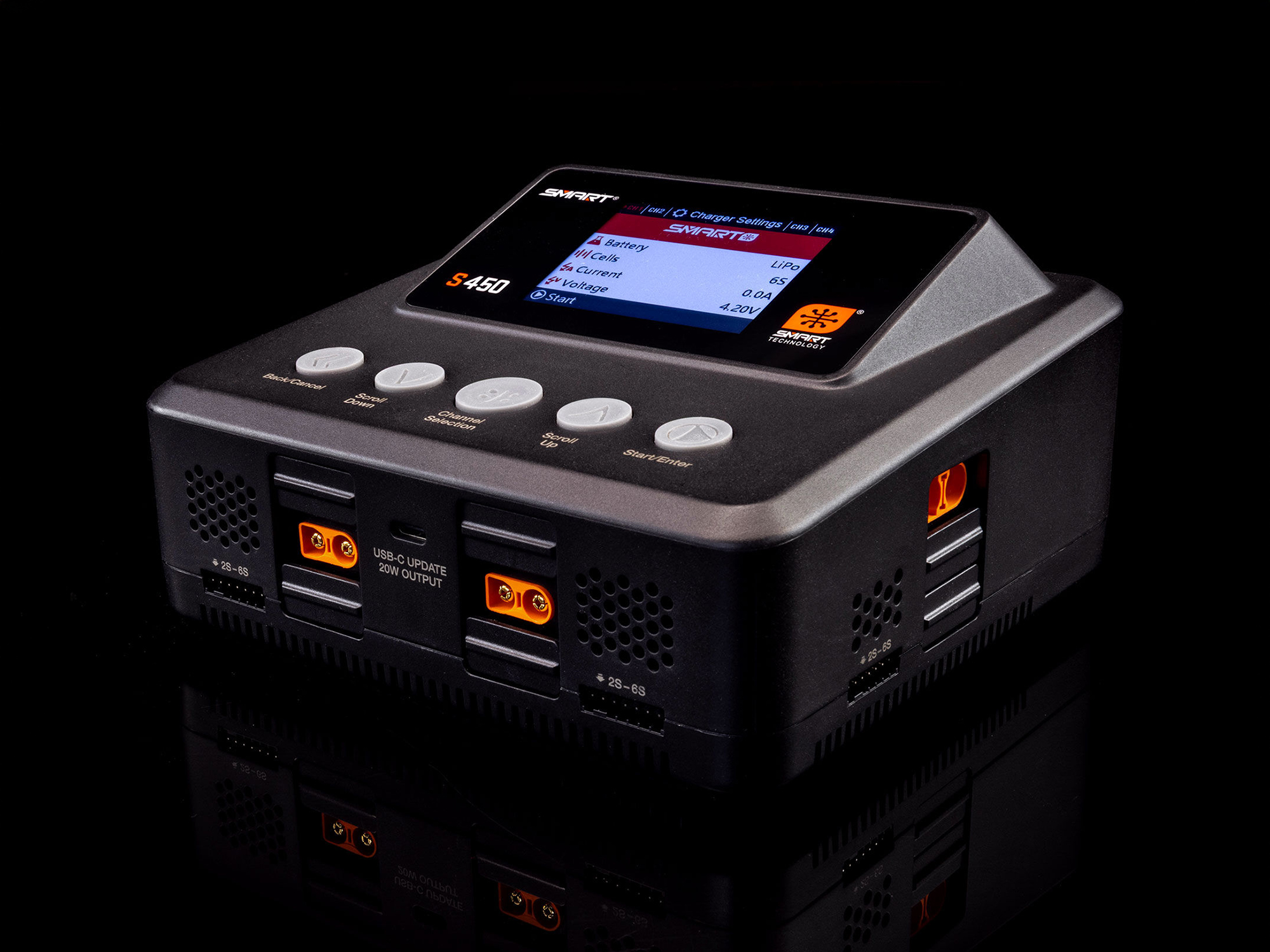 S450 G2 AC/DC Smart Charger 4x50W-13