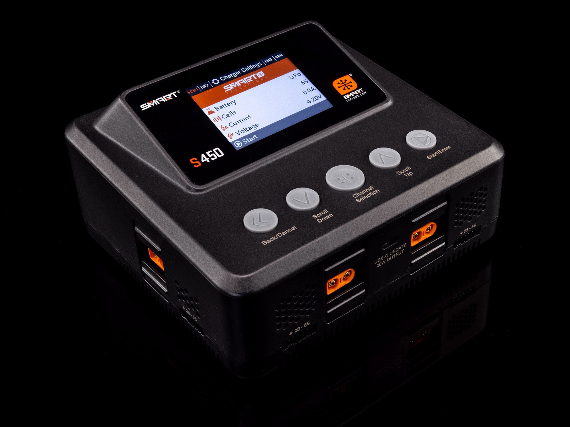 S450 G2 AC/DC Smart Charger 4x50W-14