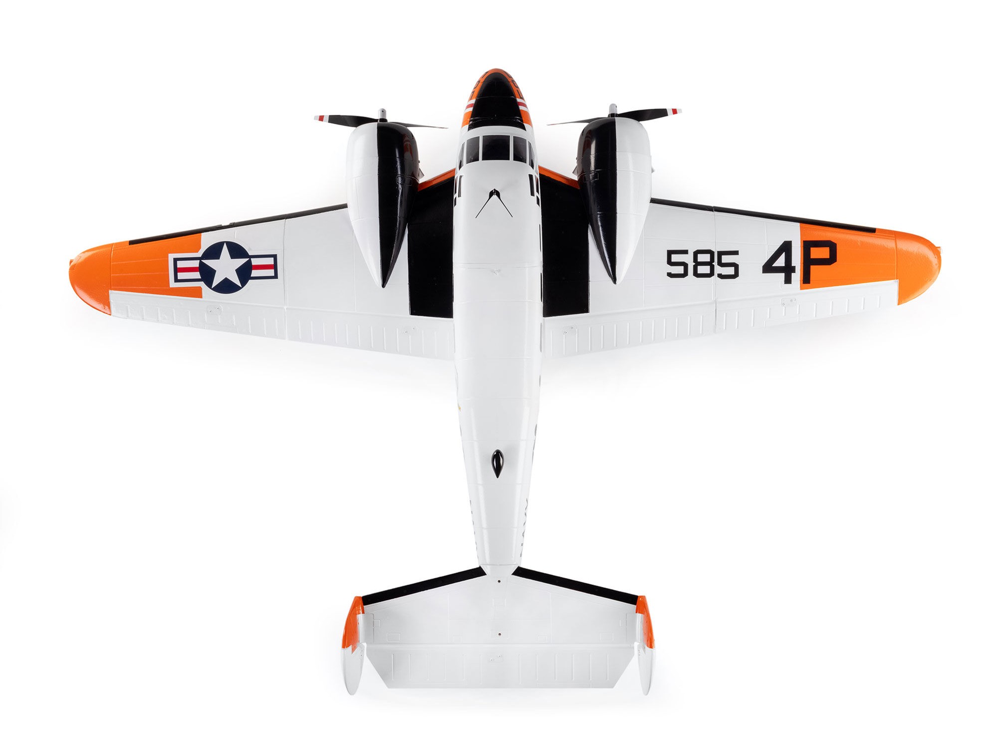 Beechcraft D18/RC-45J 1.5m BNF Basic with AS3X+ and SAFE Sel-7