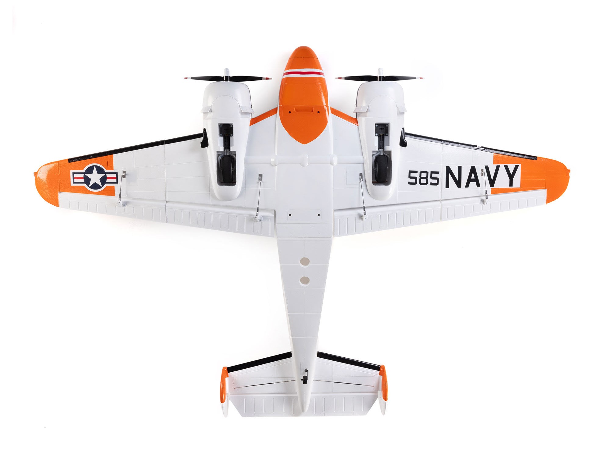 Beechcraft D18/RC-45J 1.5m BNF Basic with AS3X+ and SAFE Sel-8