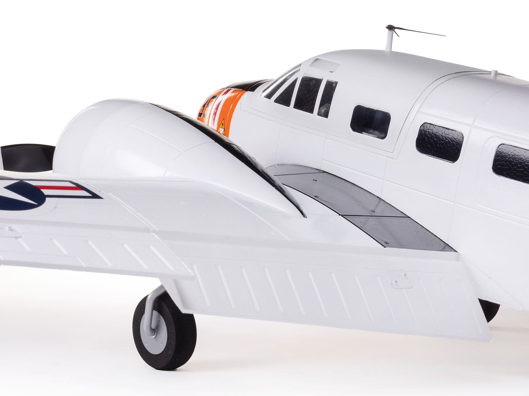 Beechcraft D18/RC-45J 1.5m BNF Basic with AS3X+ and SAFE Sel-10