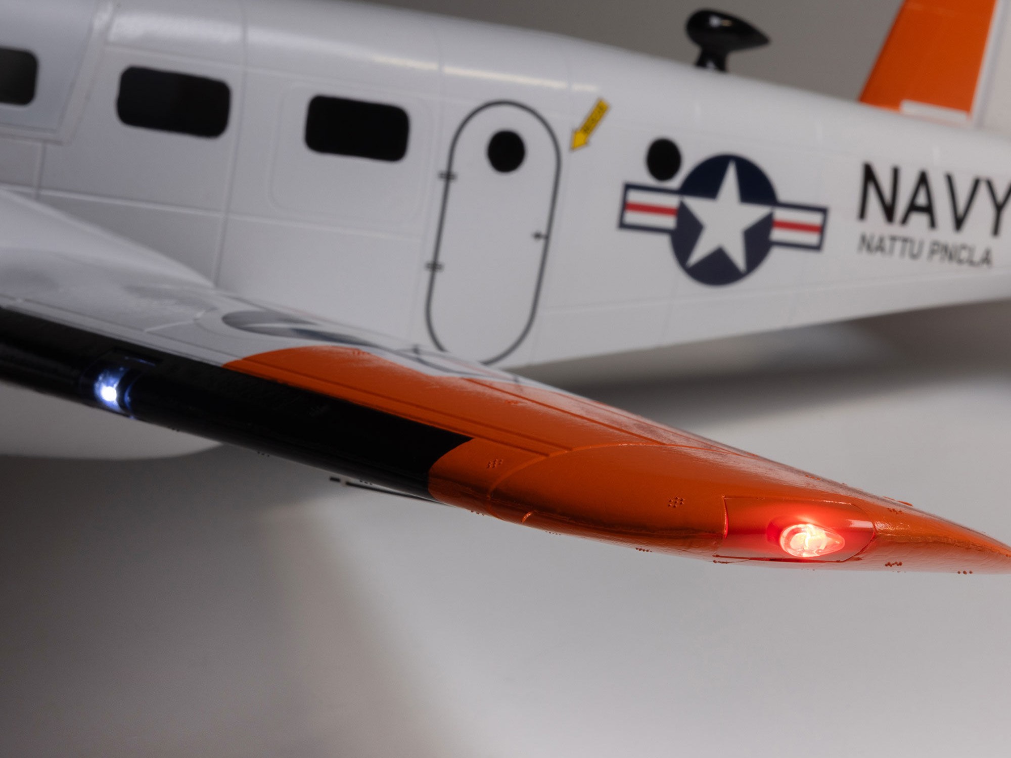 Beechcraft D18/RC-45J 1.5m BNF Basic with AS3X+ and SAFE Sel-15