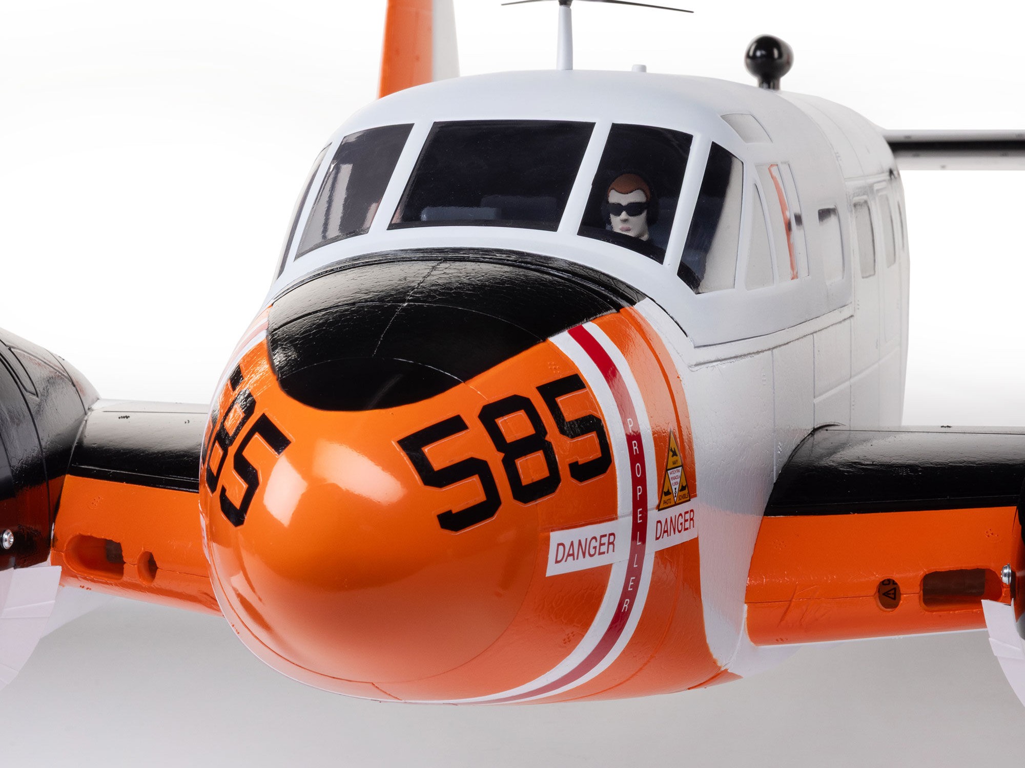 Beechcraft D18/RC-45J 1.5m BNF Basic with AS3X+ and SAFE Sel-18