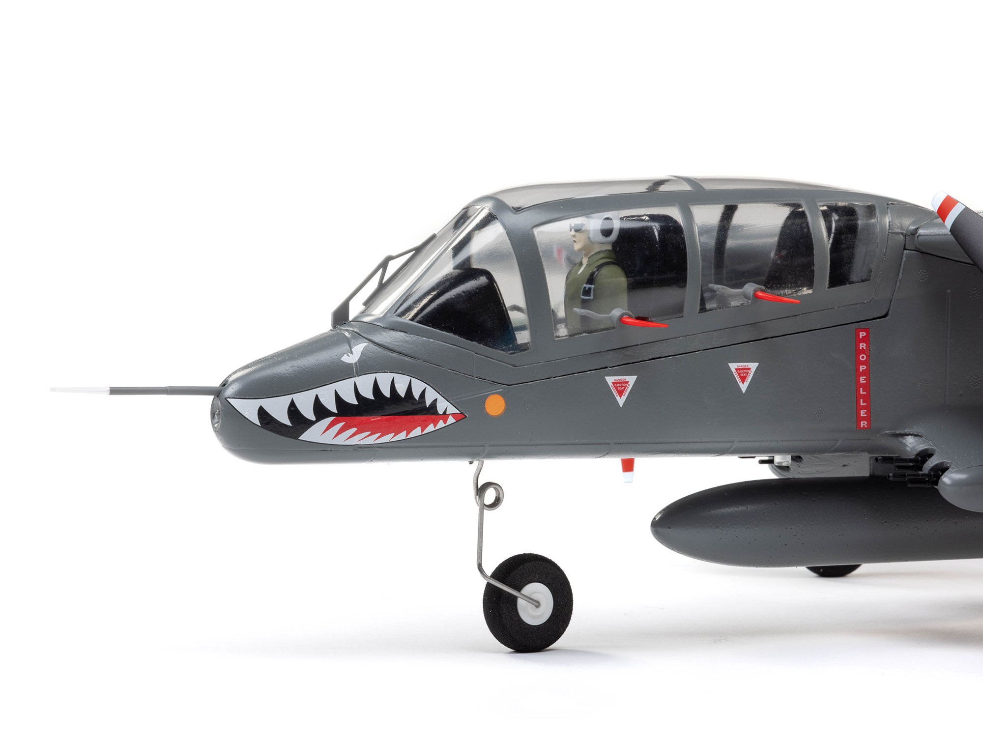 Micro OV-10 Bronco 645mm BNF Basic with AS3X and SAFE Select-9