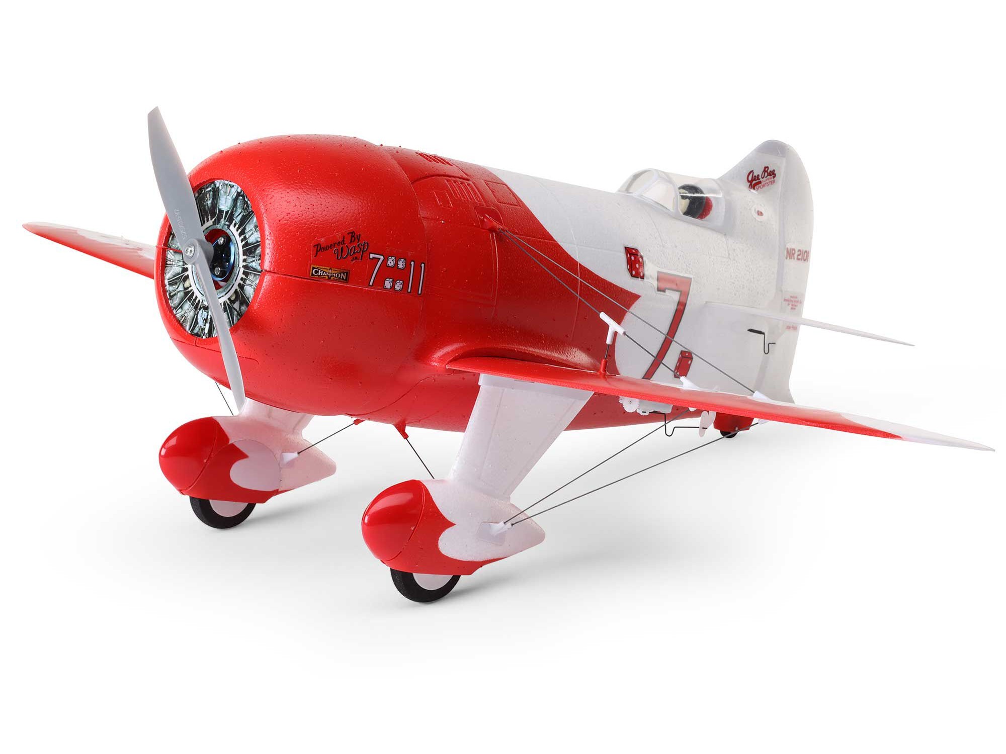 umx-gee-bee-r-2-510mm-bnf-basic-with-as3x-and-safe-select