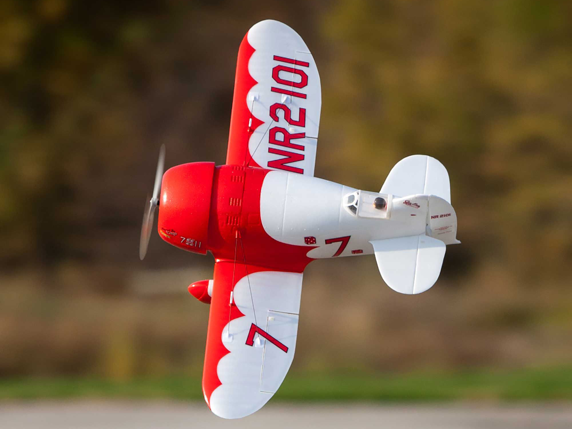 UMX Gee Bee R-2 510mm BNF Basic with AS3X and SAFE Select-23