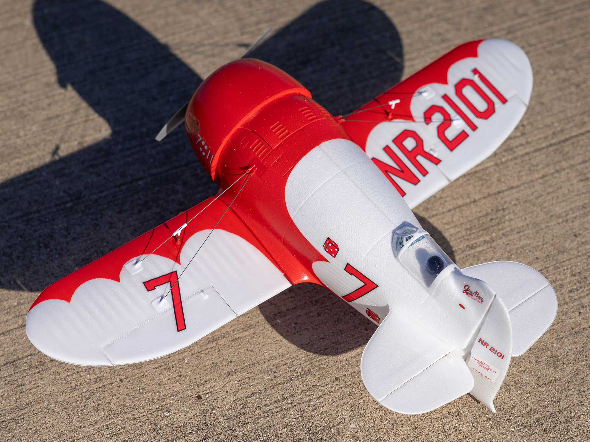 UMX Gee Bee R-2 510mm BNF Basic with AS3X and SAFE Select-27