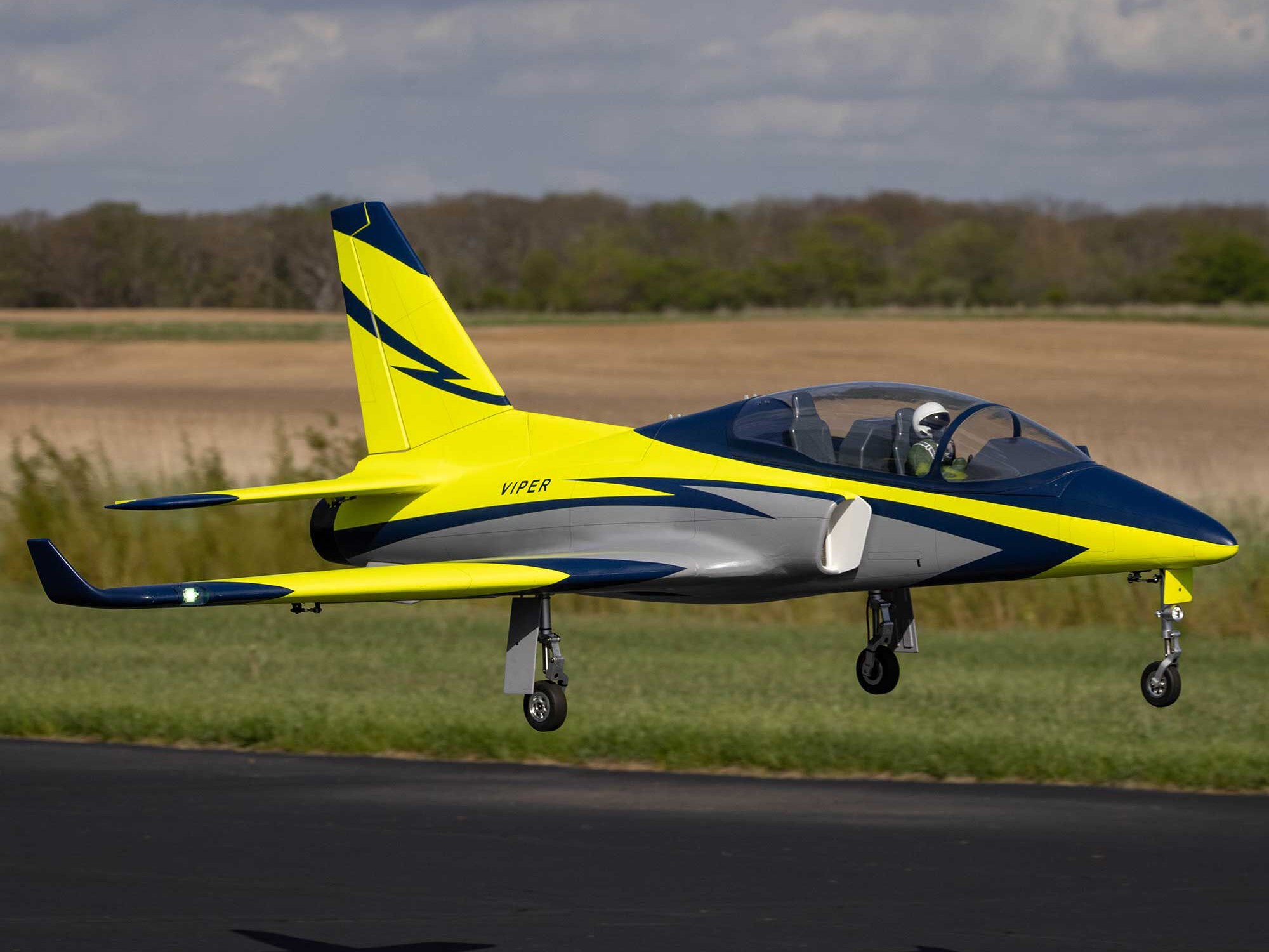 Viper 100N Turbine Jet ARF with Retract Set-34