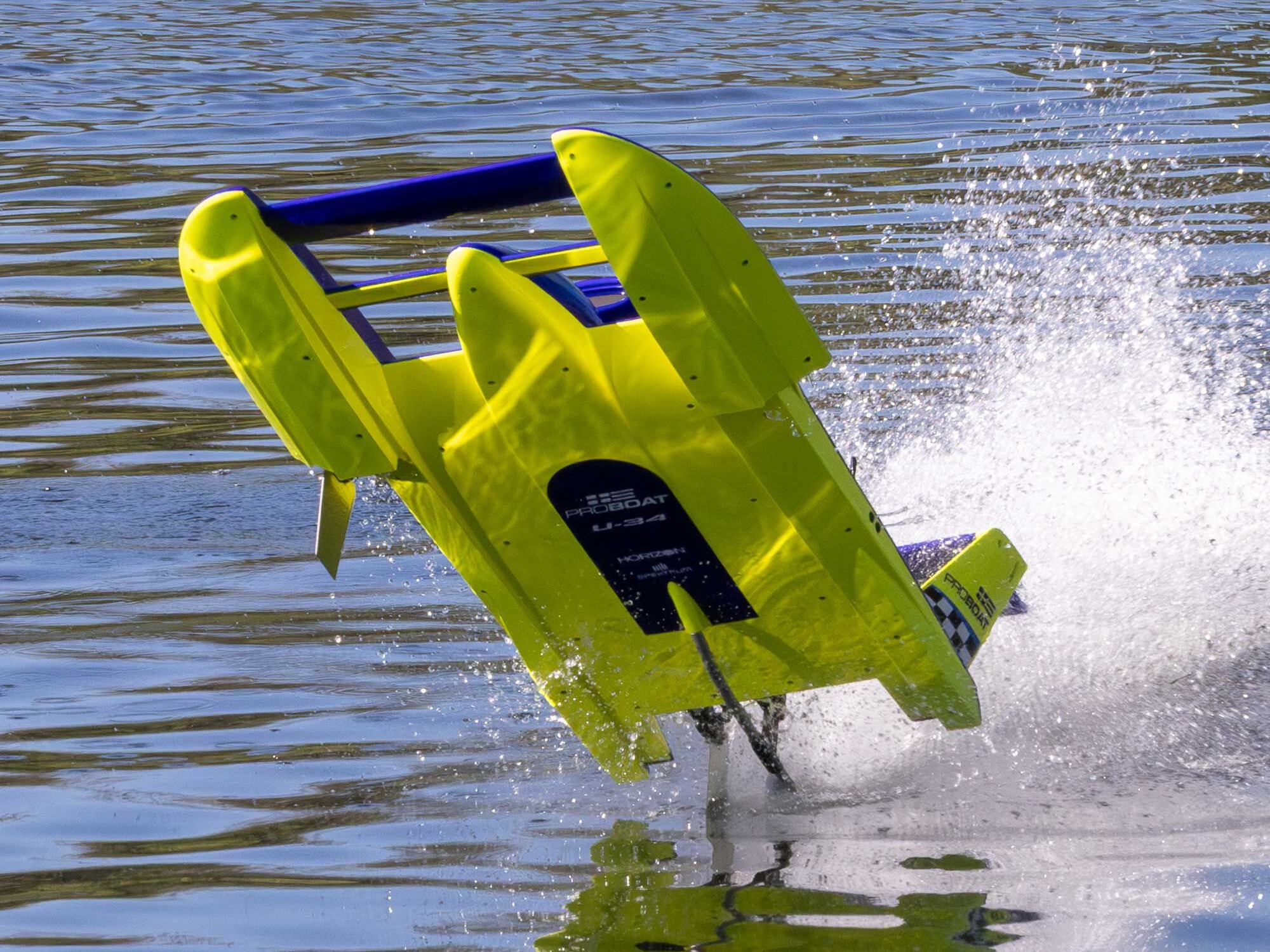 Miss Illinois U-34 34" Unlimited Hydro Race RTR Boat-23