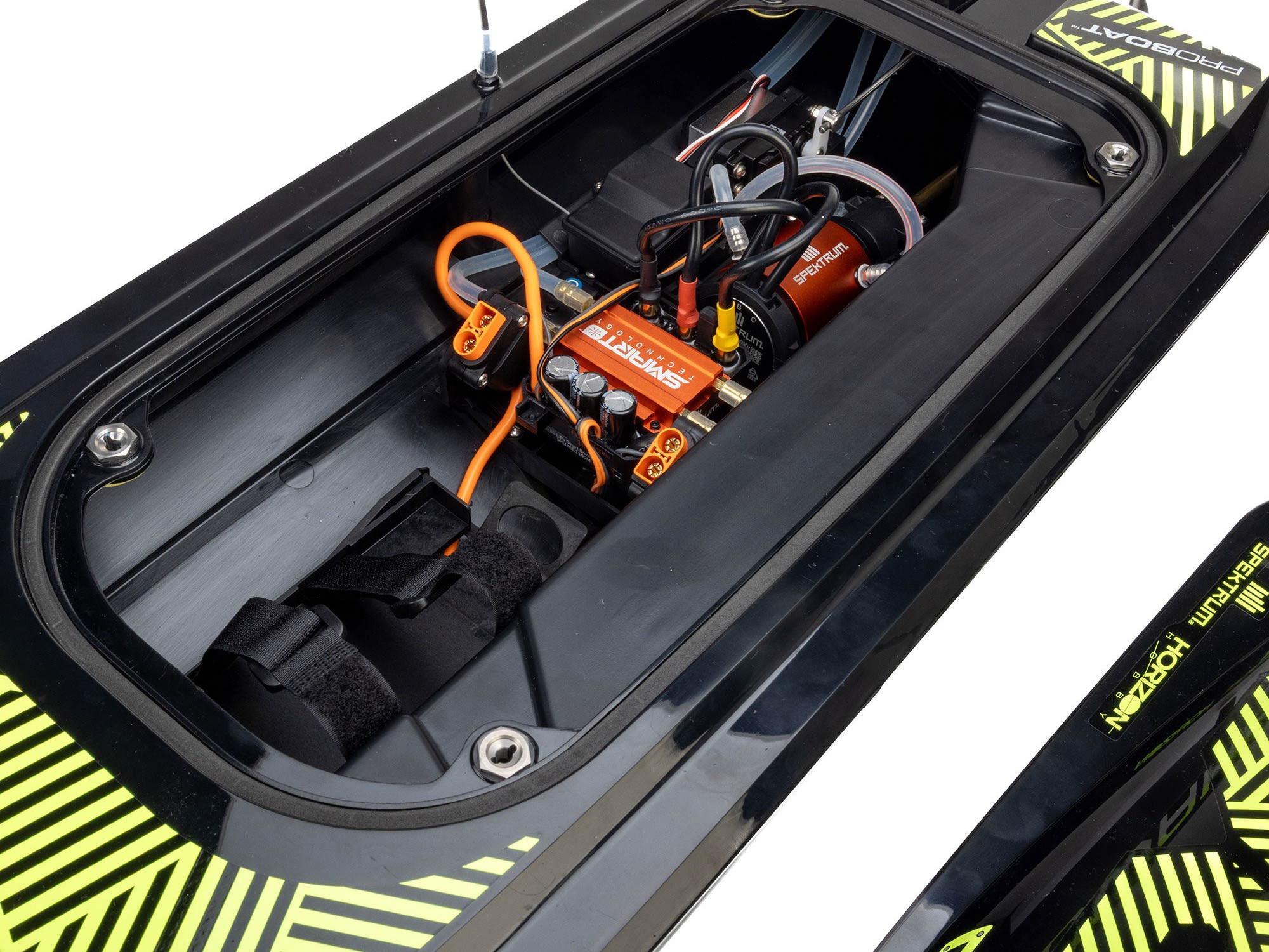 Sonicwake 36" V3 Self-Righting V-Hull Boat RTR, Black-13