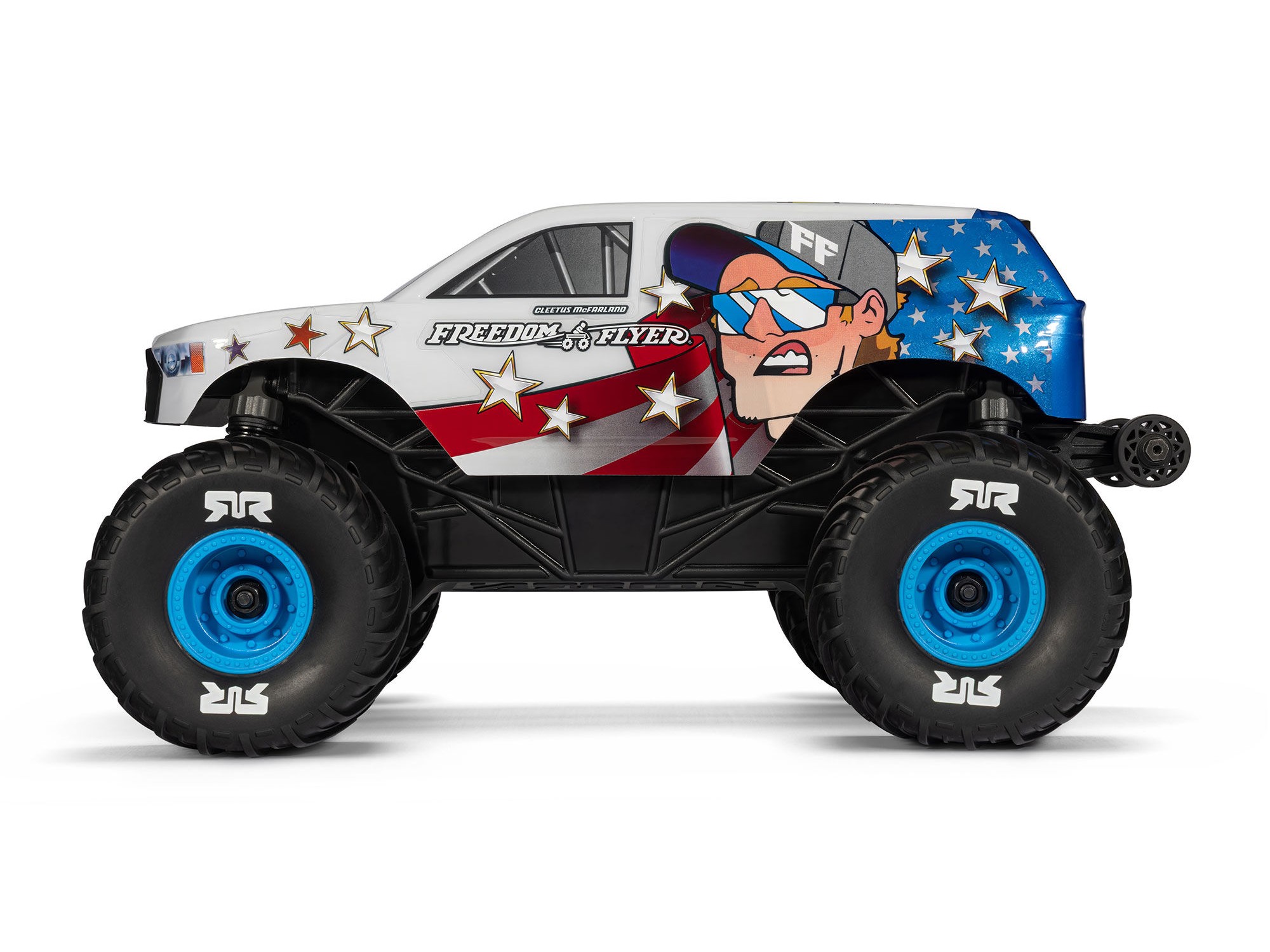 1/16 FREEDOM FLYER GROM 4X4 RTR Brushed Monster Truck (Batte-4