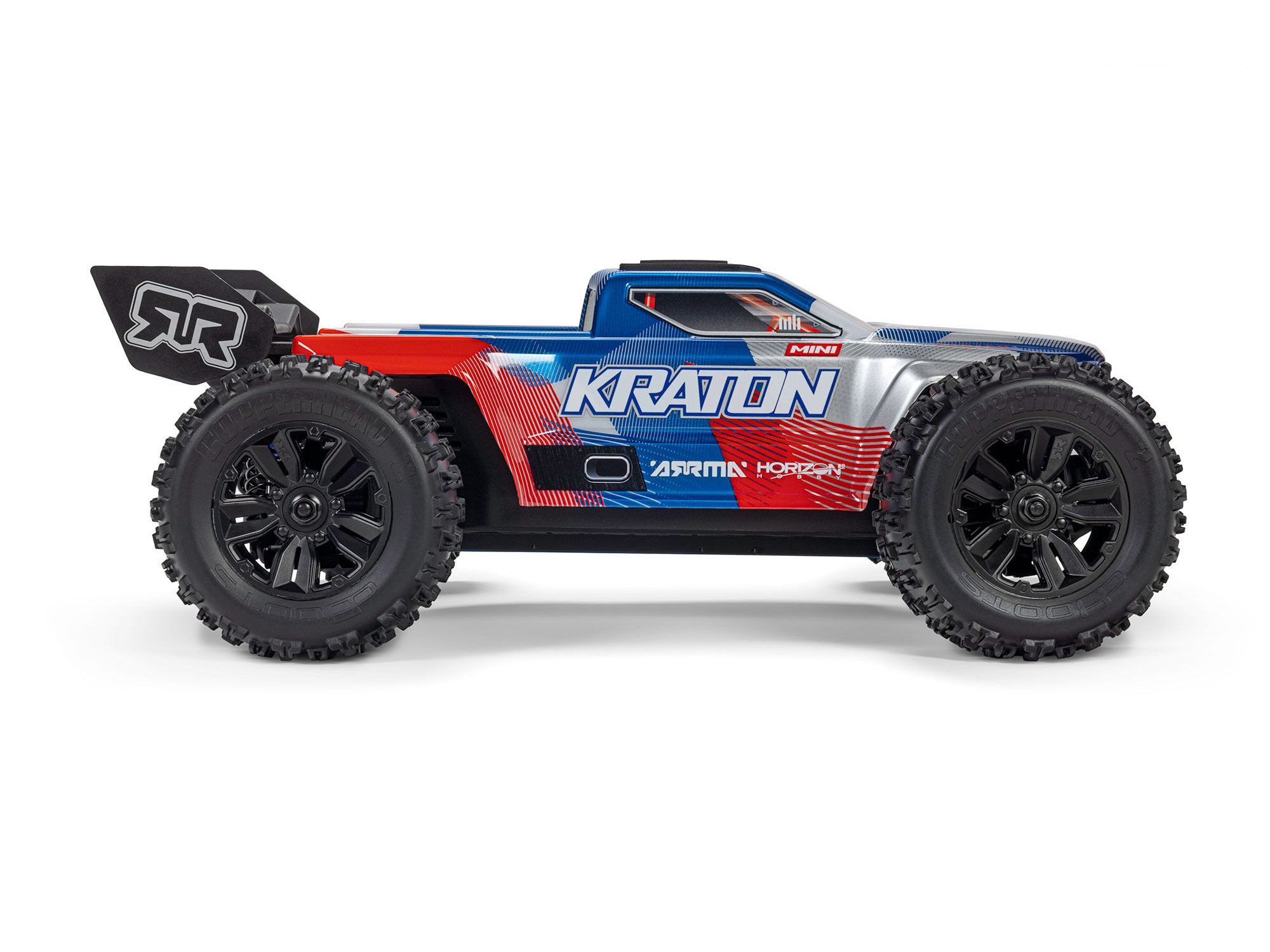 1/16 MINI KRATON 3S DSC 4X4 RTR with Batt/Charg, Red/Blue-5