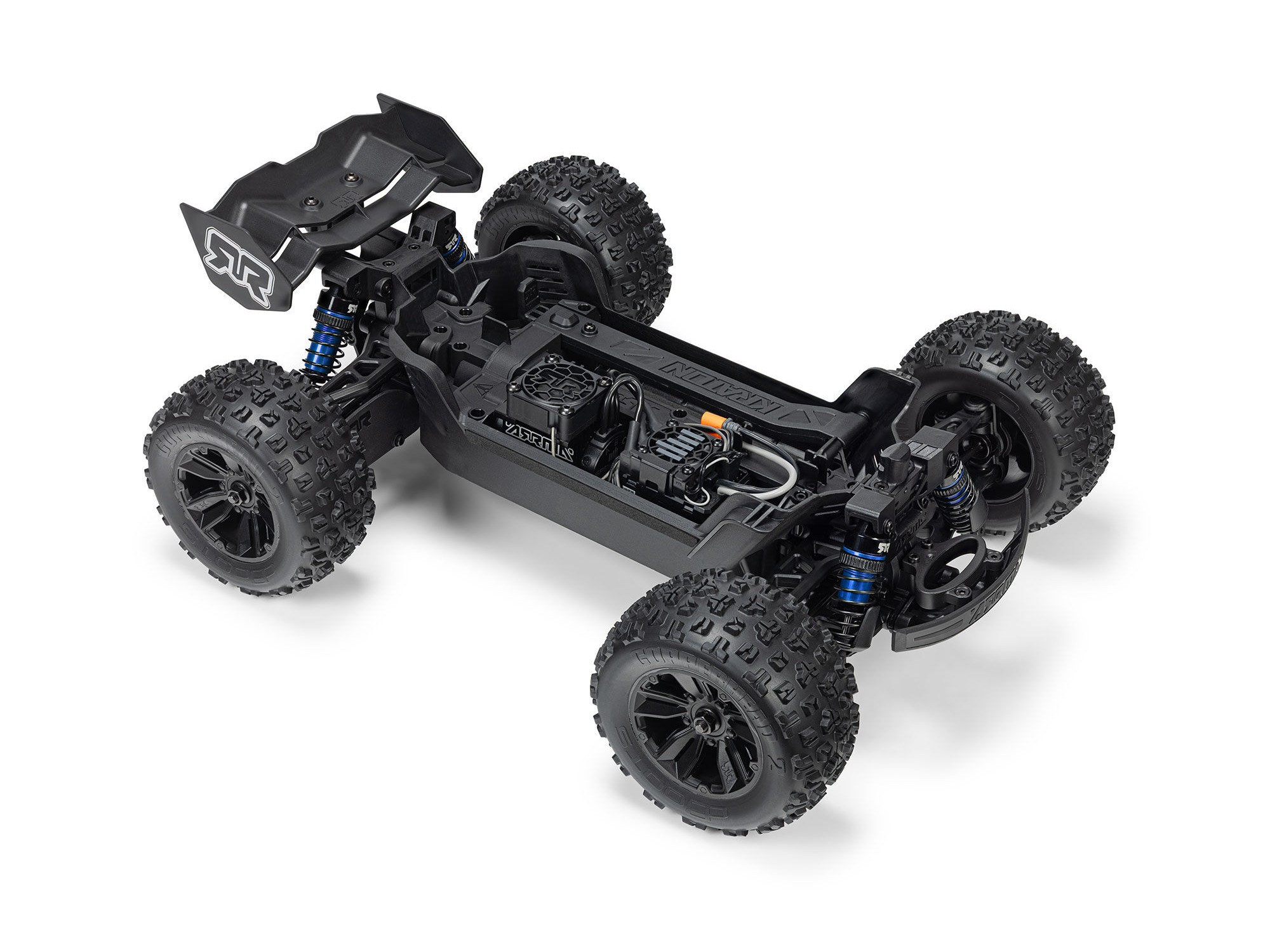 1/16 MINI KRATON 3S DSC 4X4 RTR with Batt/Charg, Red/Blue-9