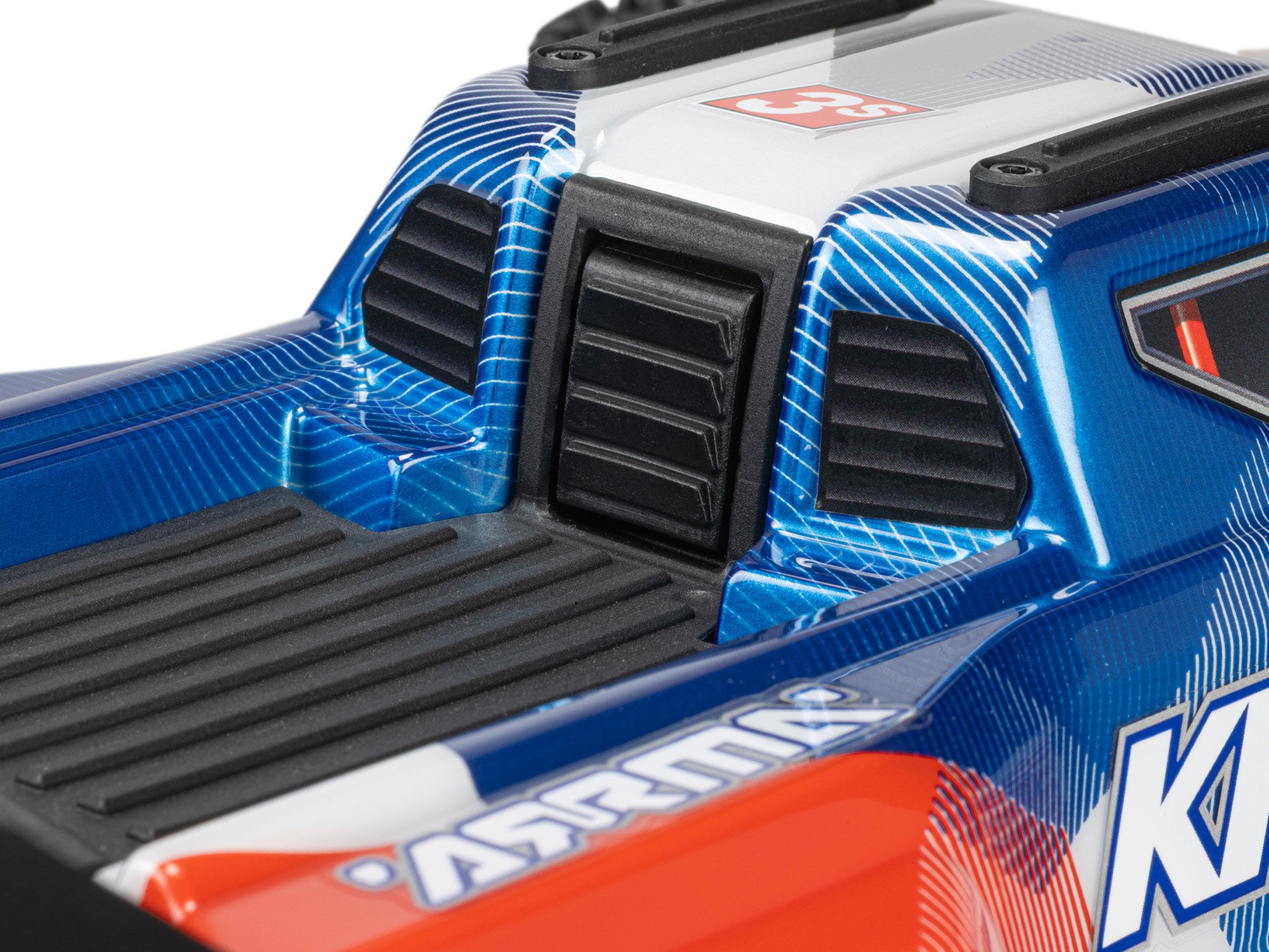 1/16 MINI KRATON 3S DSC 4X4 RTR with Batt/Charg, Red/Blue-16