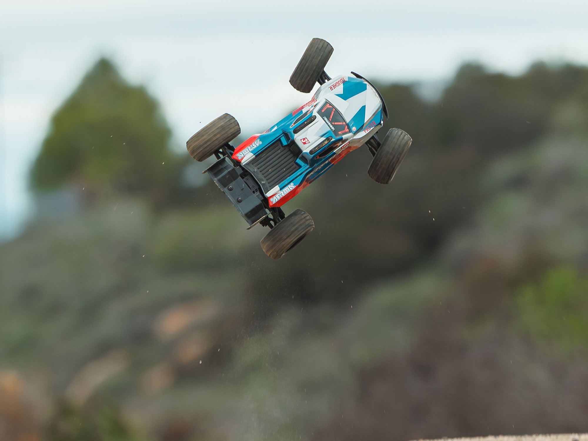 1/16 MINI KRATON 3S DSC 4X4 RTR with Batt/Charg, Red/Blue-18