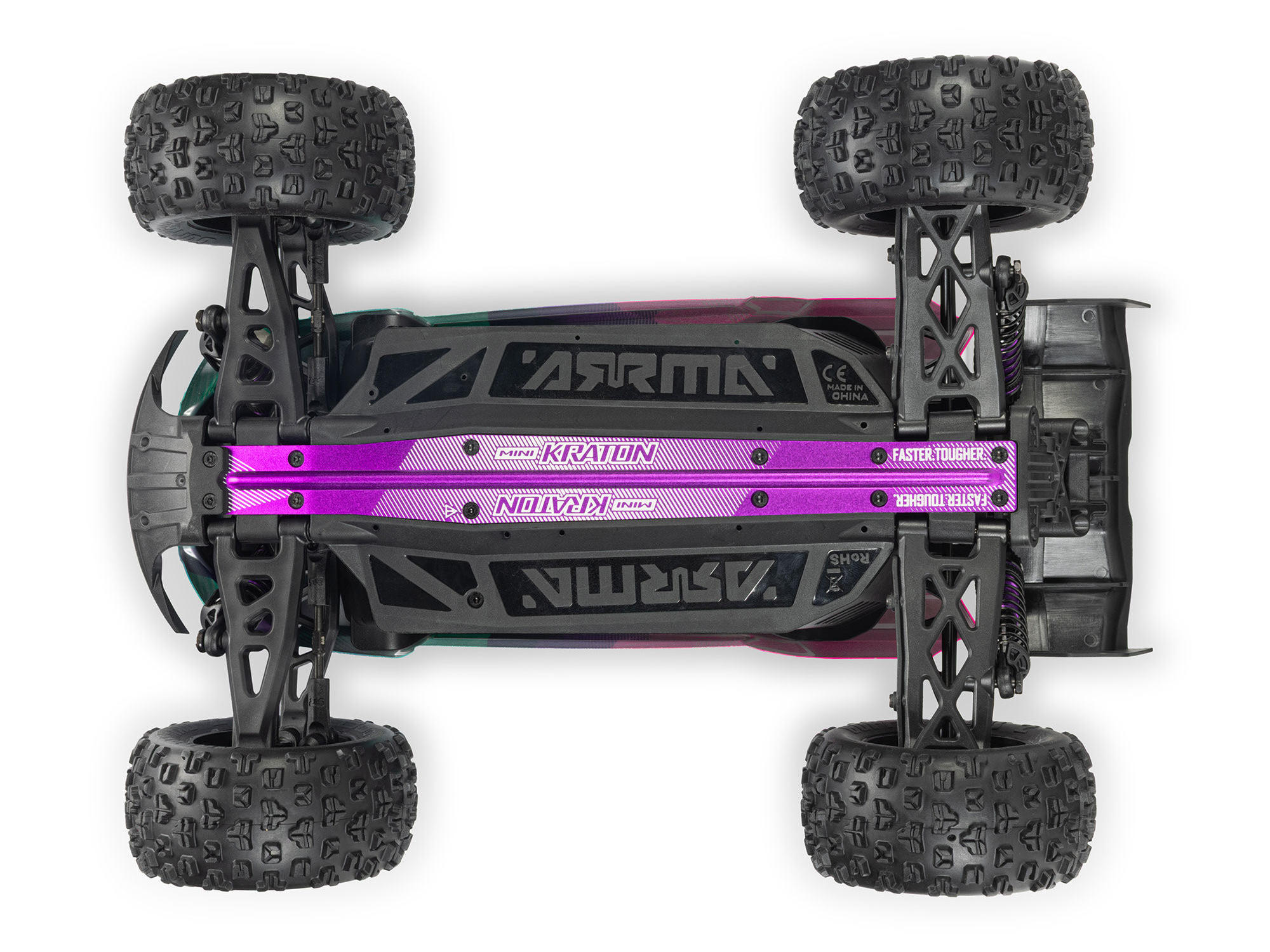 1/16 MINI KRATON 3S DSC 4X4 RTR with Batt/Charg, Teal/Pink-8