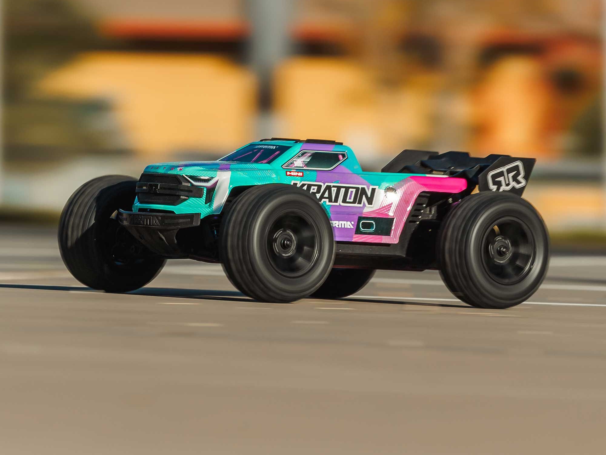 1/16 MINI KRATON 3S DSC 4X4 RTR with Batt/Charg, Teal/Pink-21