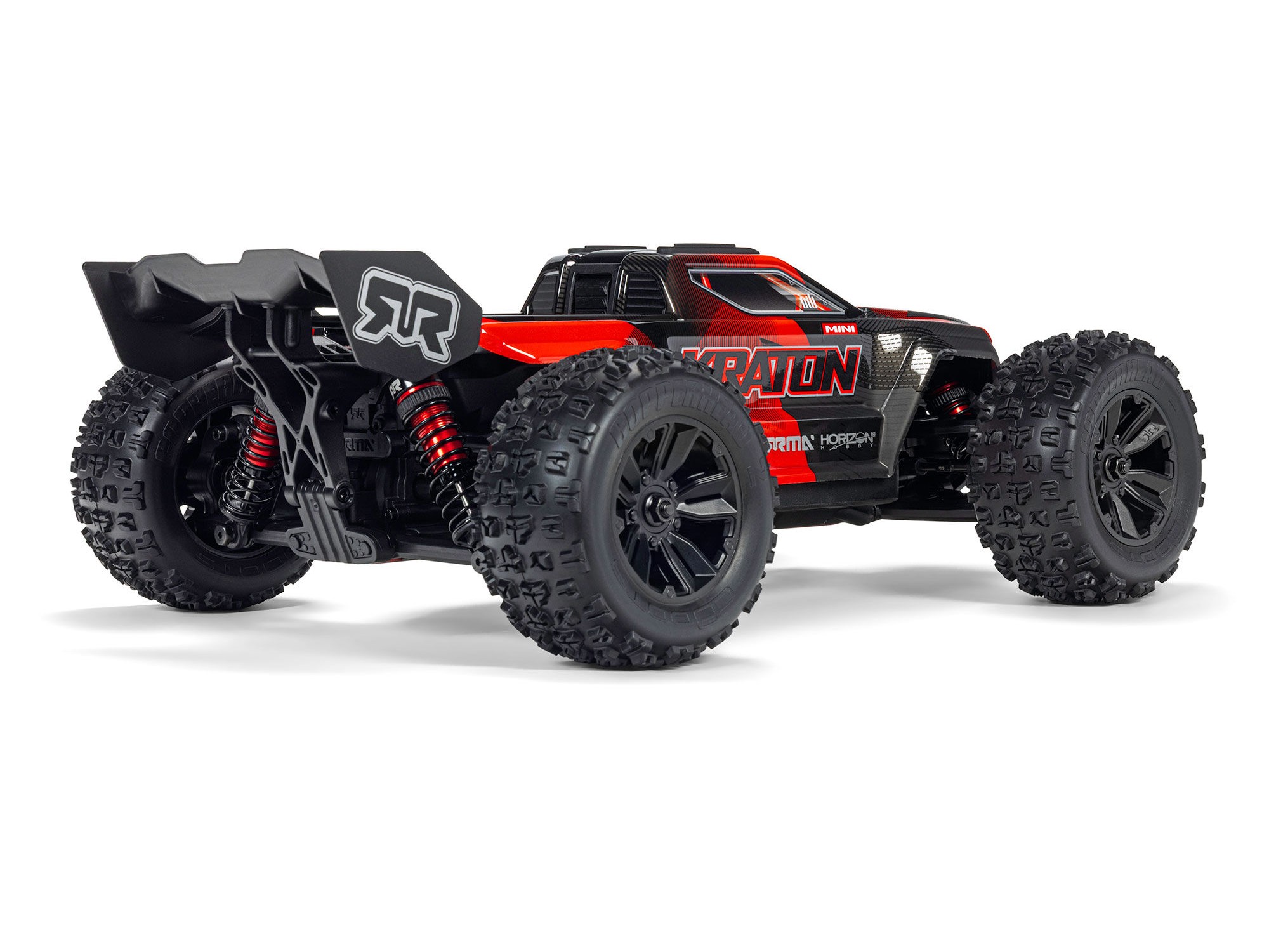 1/16 MINI KRATON 3S DSC 4X4 RTR Speed Truck , Black/Red-3