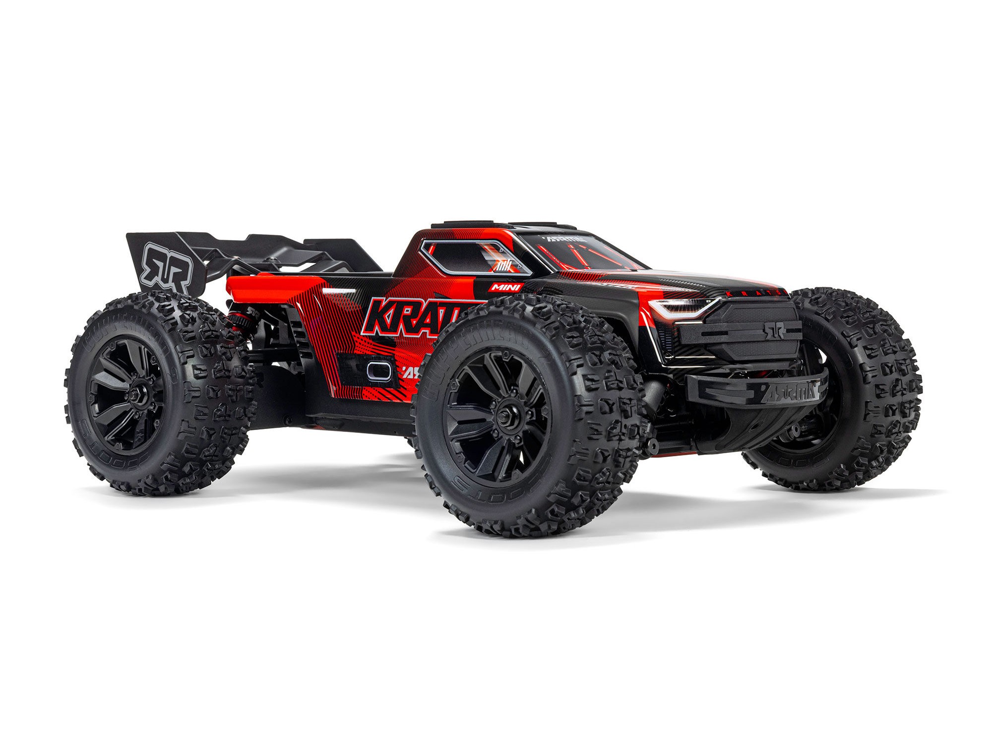 1/16 MINI KRATON 3S DSC 4X4 RTR Speed Truck , Black/Red-4