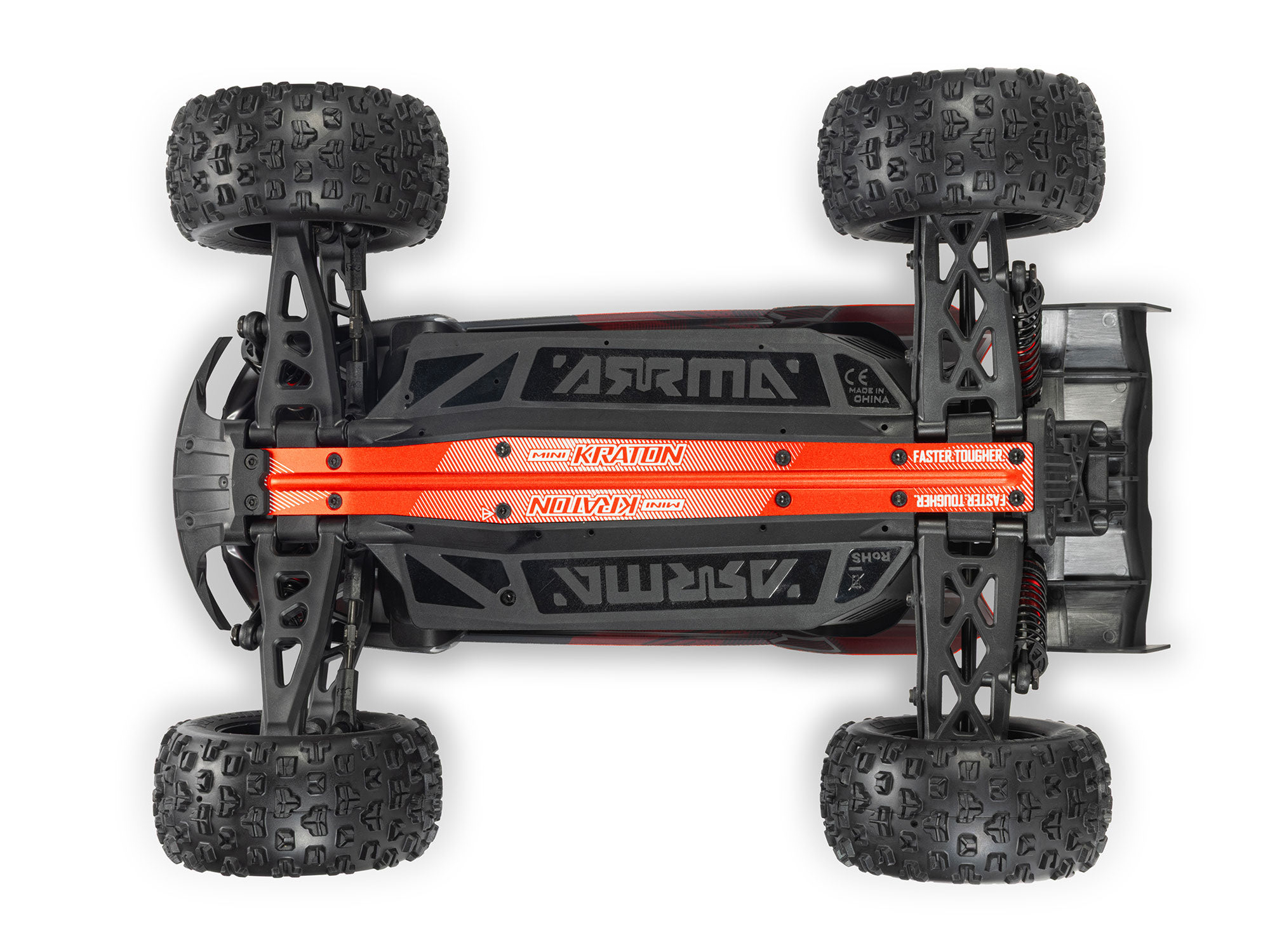 1/16 MINI KRATON 3S DSC 4X4 RTR Speed Truck , Black/Red-9