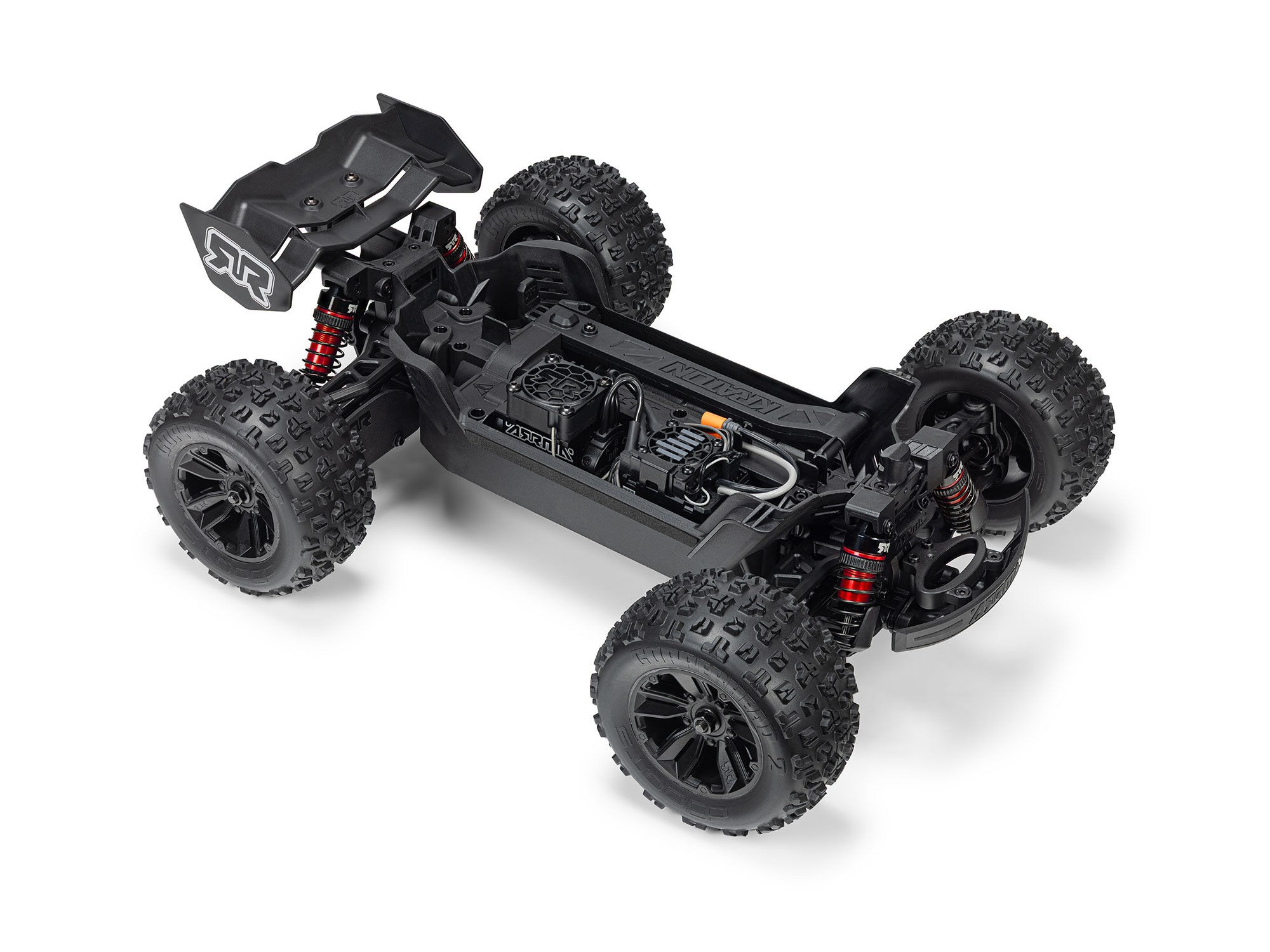 1/16 MINI KRATON 3S DSC 4X4 RTR Speed Truck , Black/Red-10