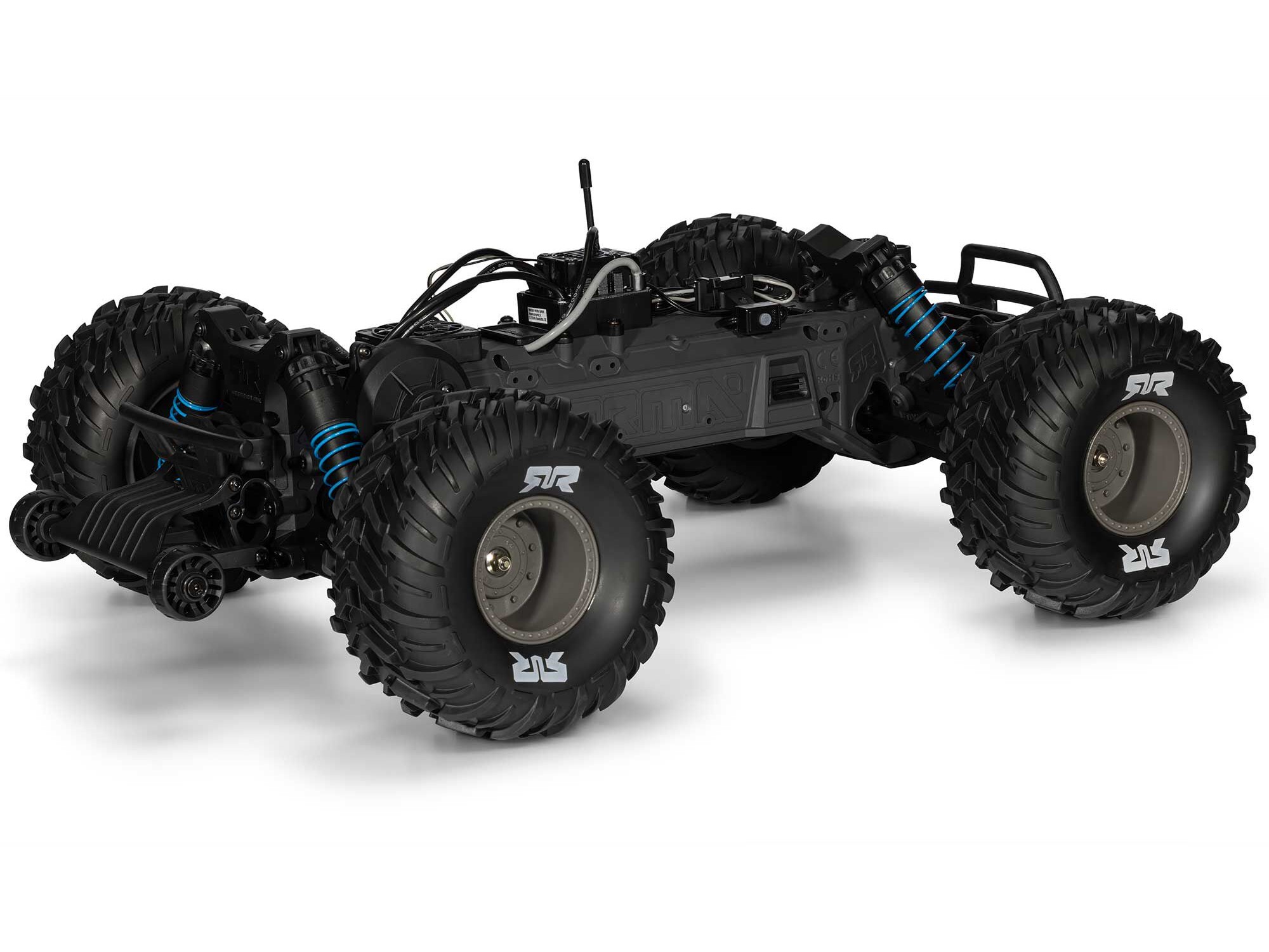 1/10 GORGON 223S 2WD RTR Monster Truck, Blue/Black-14