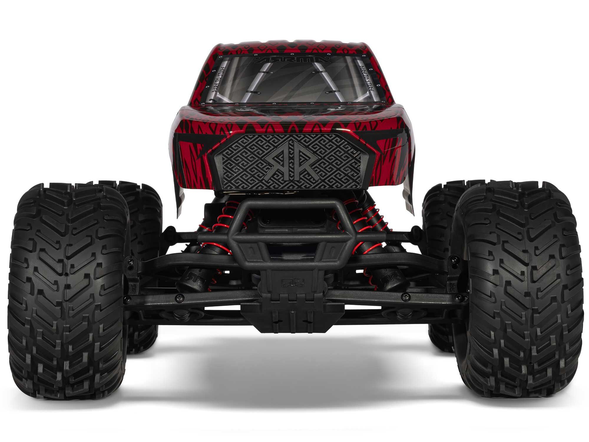 1/10 GORGON 223S 2WD RTR Monster Truck, Red/Black-5