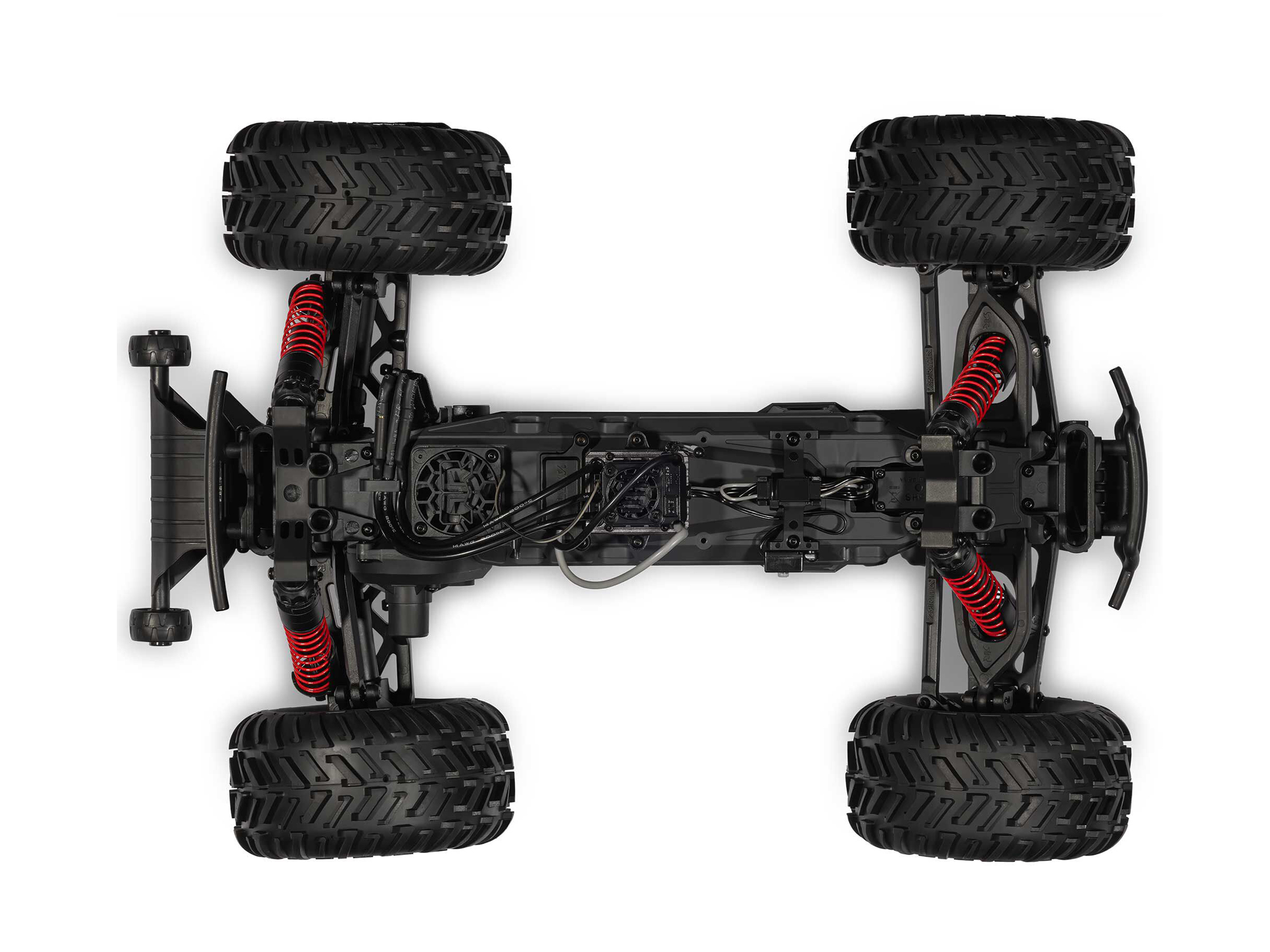 1/10 GORGON 223S 2WD RTR Monster Truck, Red/Black-10
