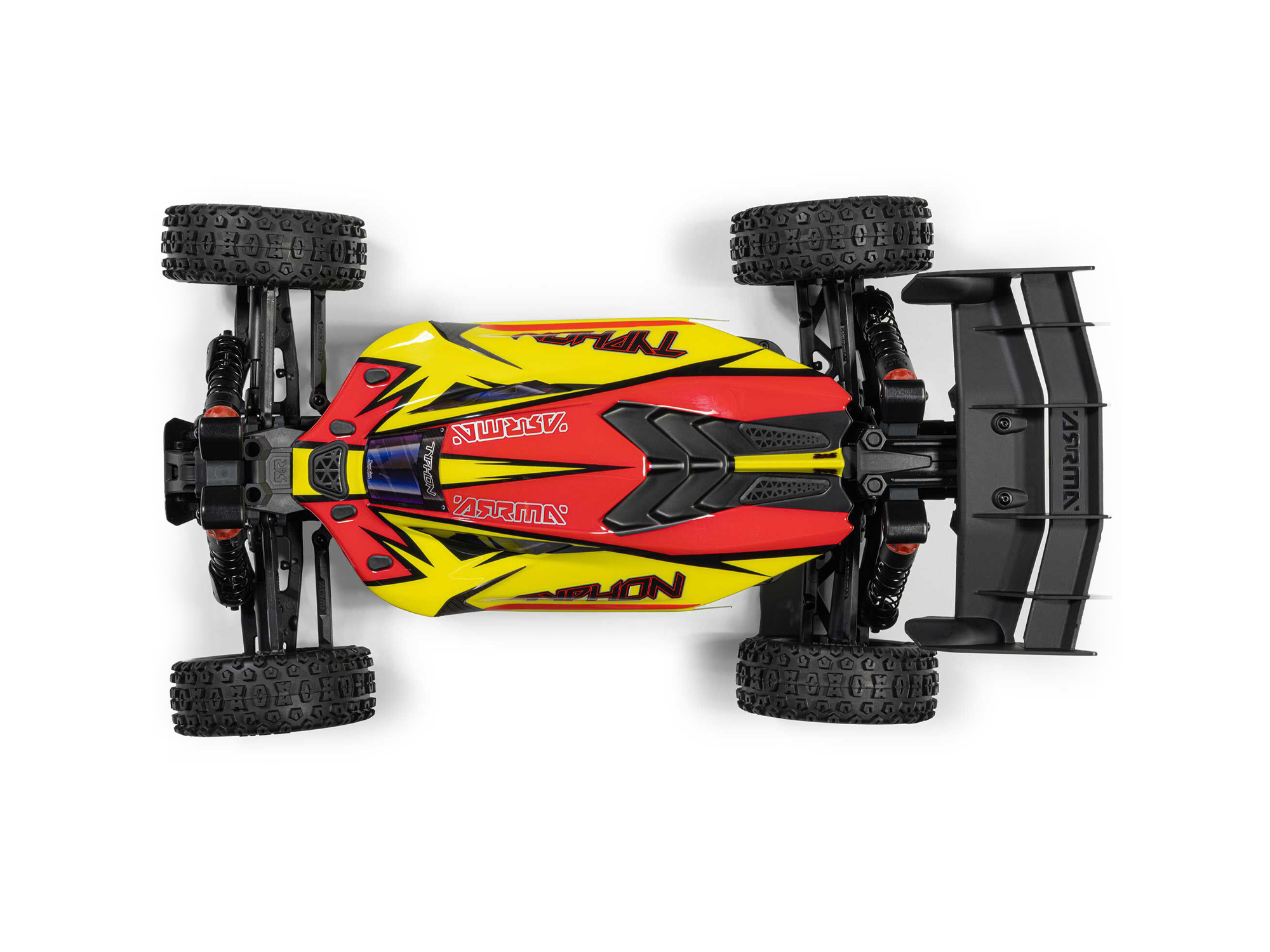 1/8 Typhon MEGA 665 4X4 RTR Buggy Yellow-14