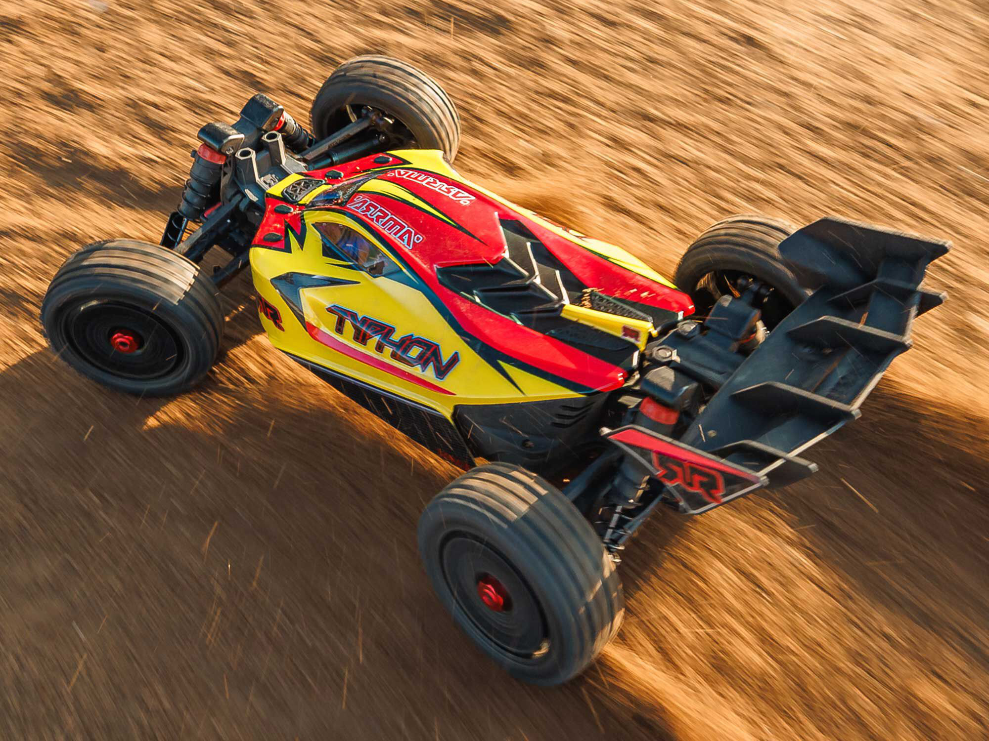 1/8 Typhon MEGA 665 4X4 RTR Buggy Yellow-29