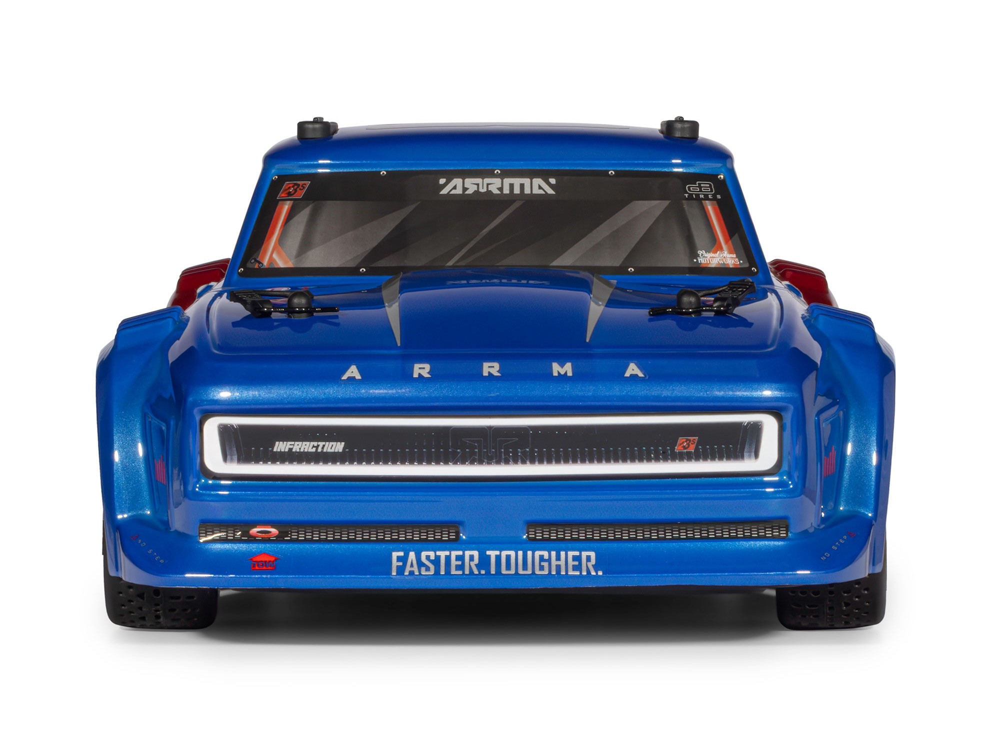 1/8 INFRACTION 223S DSC 4X4 RTR Street Bash, Blue/Red-3