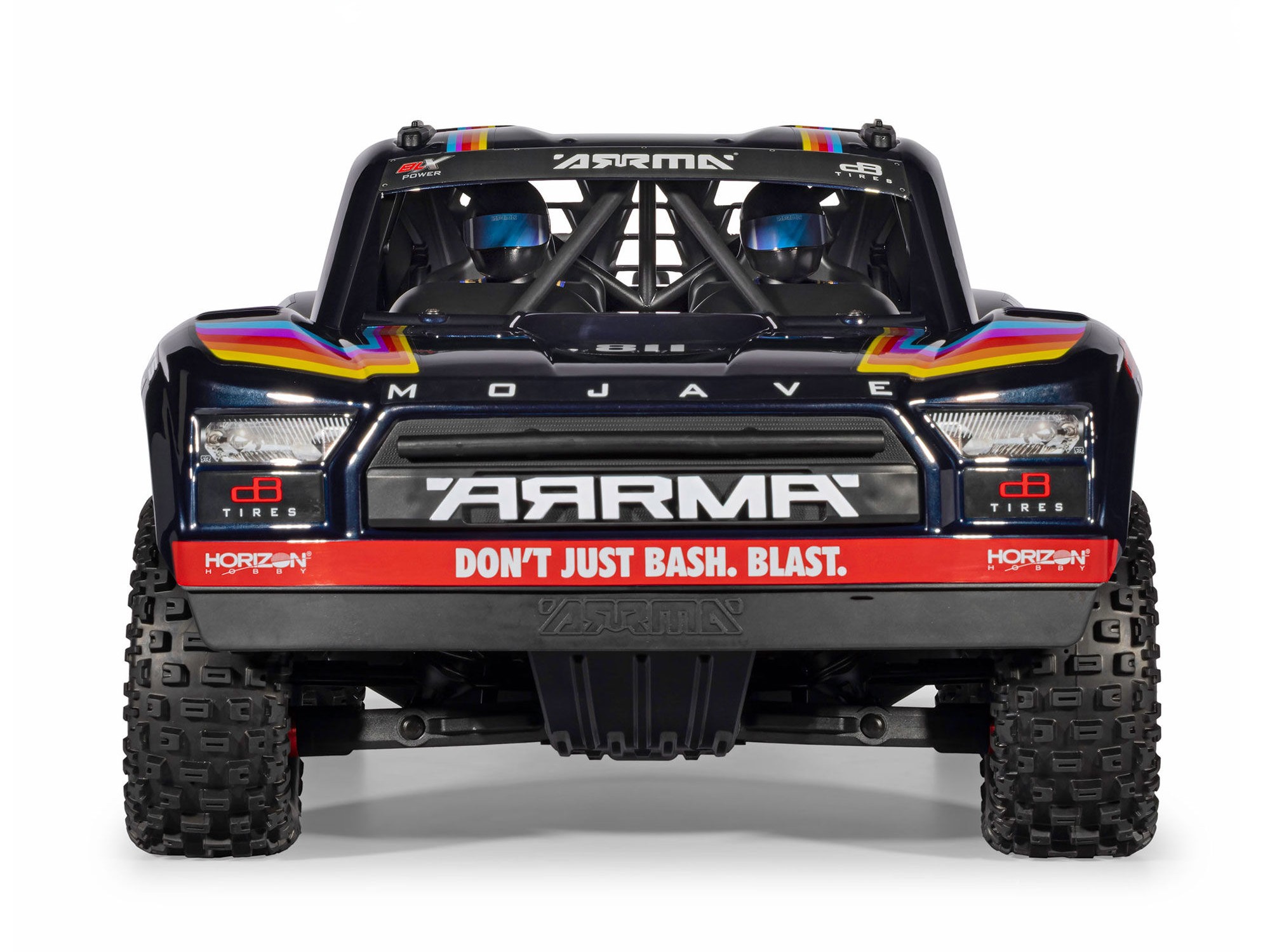 1/7 MOJAVE 6S 4X4 RTR Brushless Desert Truck, Blue-3