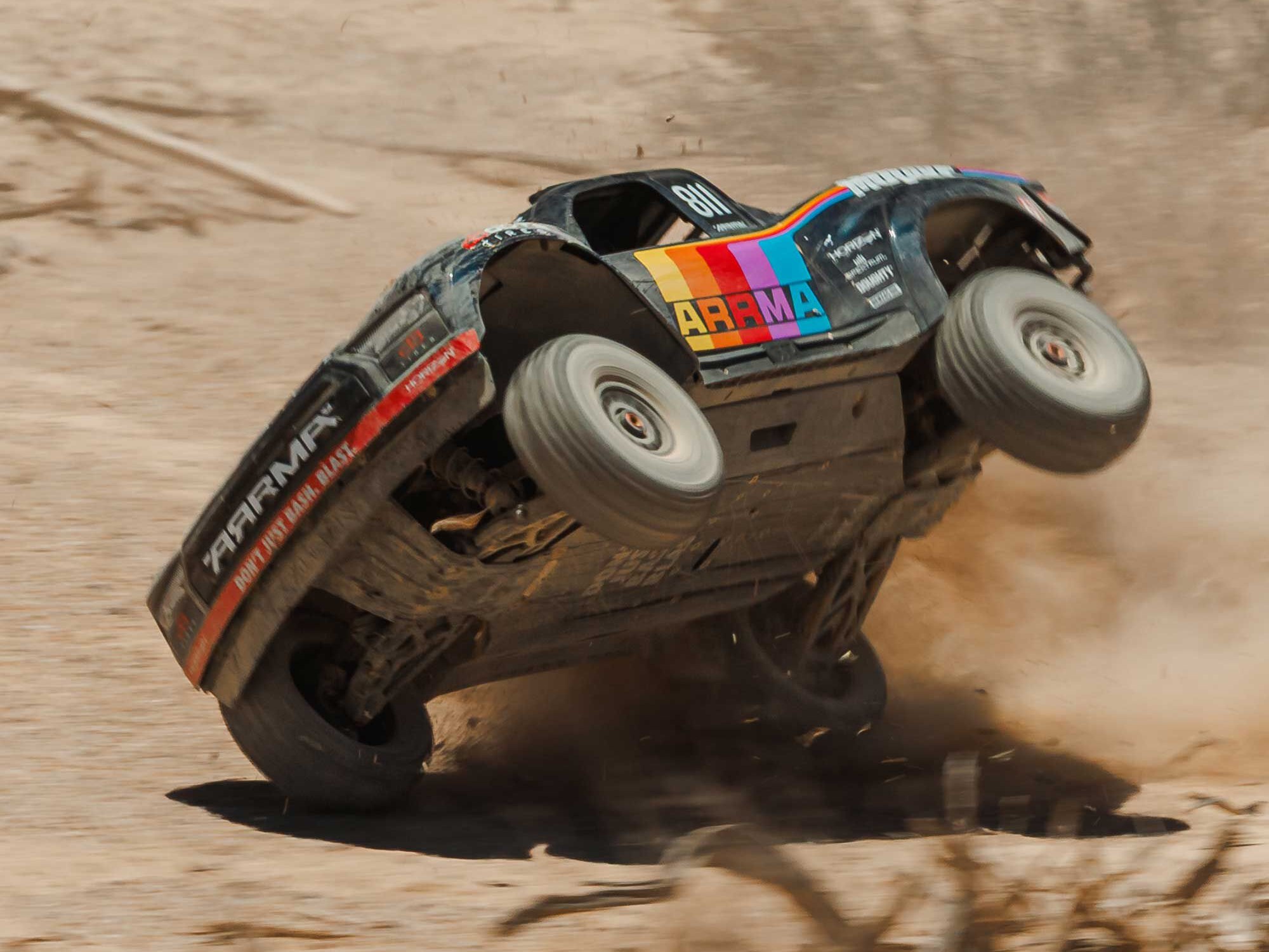 1/7 MOJAVE 6S 4X4 RTR Brushless Desert Truck, Blue-27