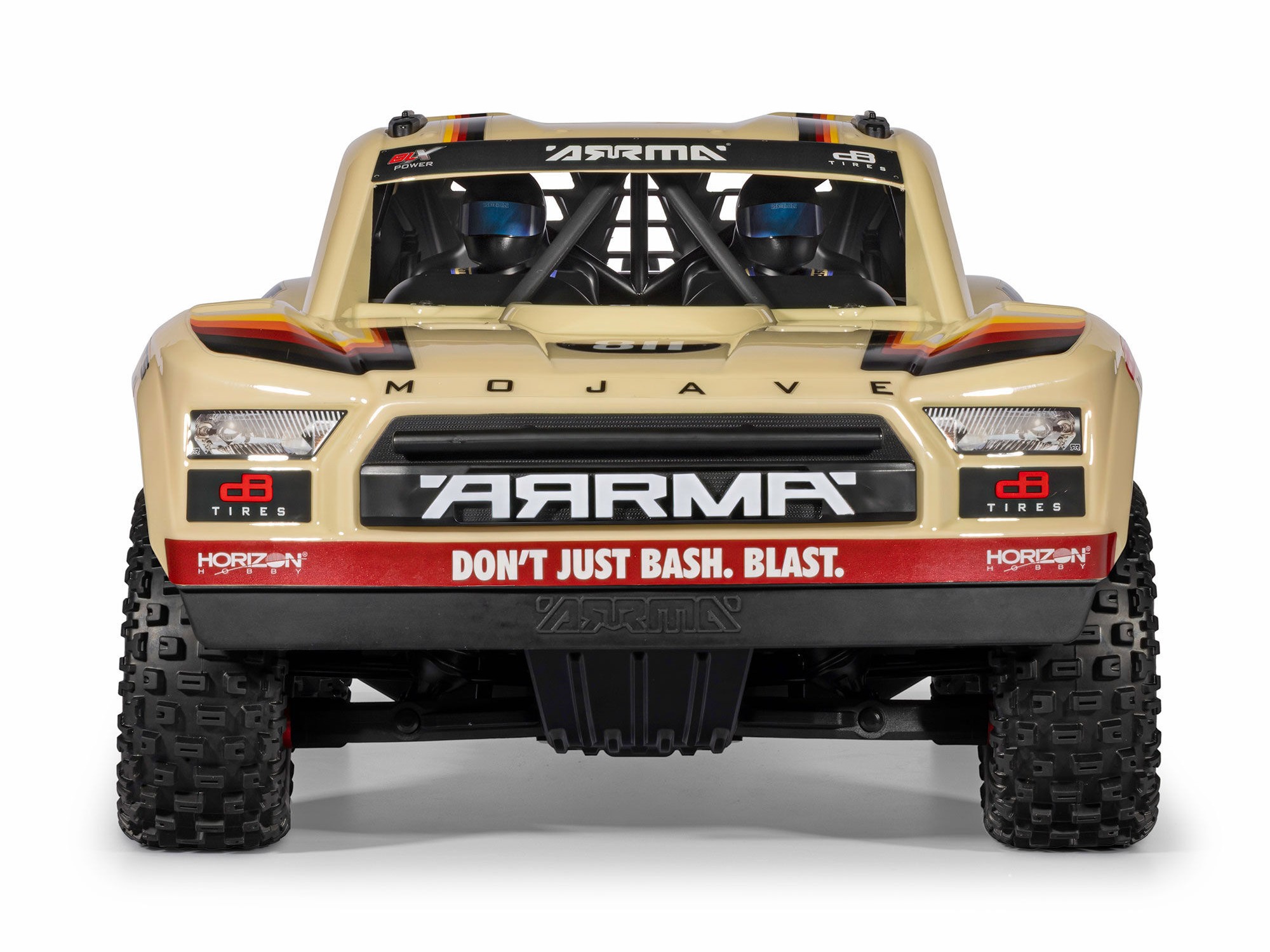 1/7 MOJAVE 6S 4X4 RTR Brushless Desert Truck, Beige-3
