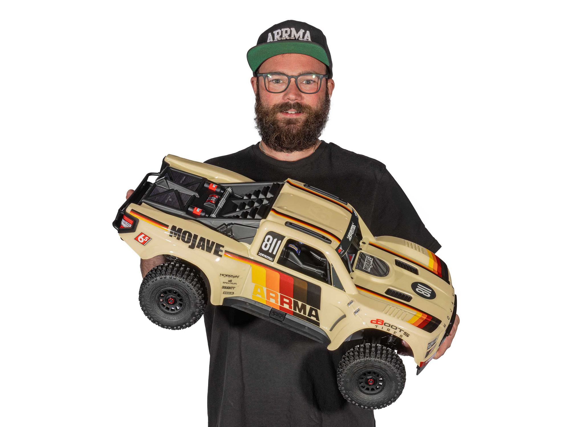 1/7 MOJAVE 6S 4X4 RTR Brushless Desert Truck, Beige-30