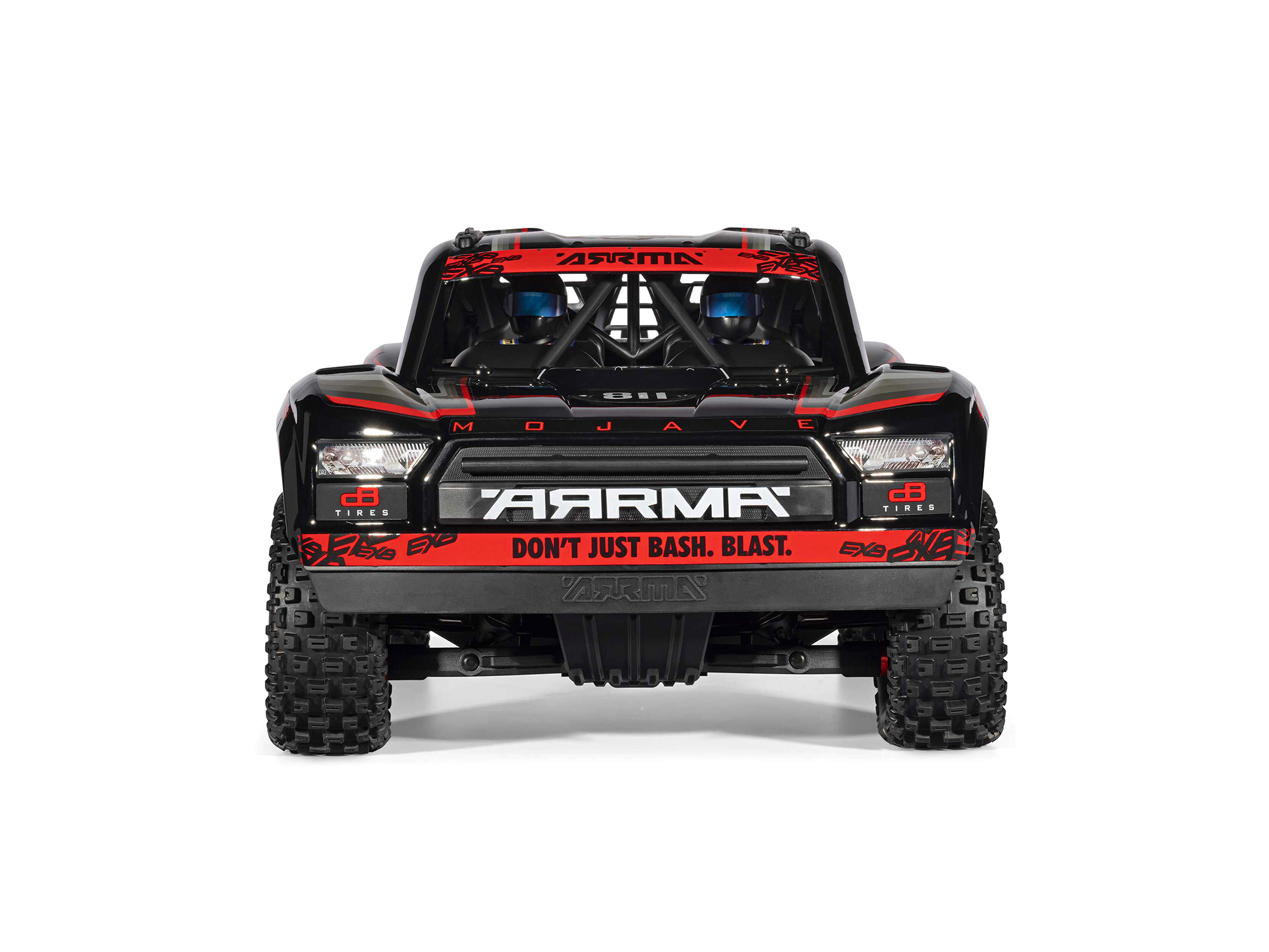 1/7 MOJAVE 6S EXB 4X4 RTR Brushless Desert Truck, Black-3