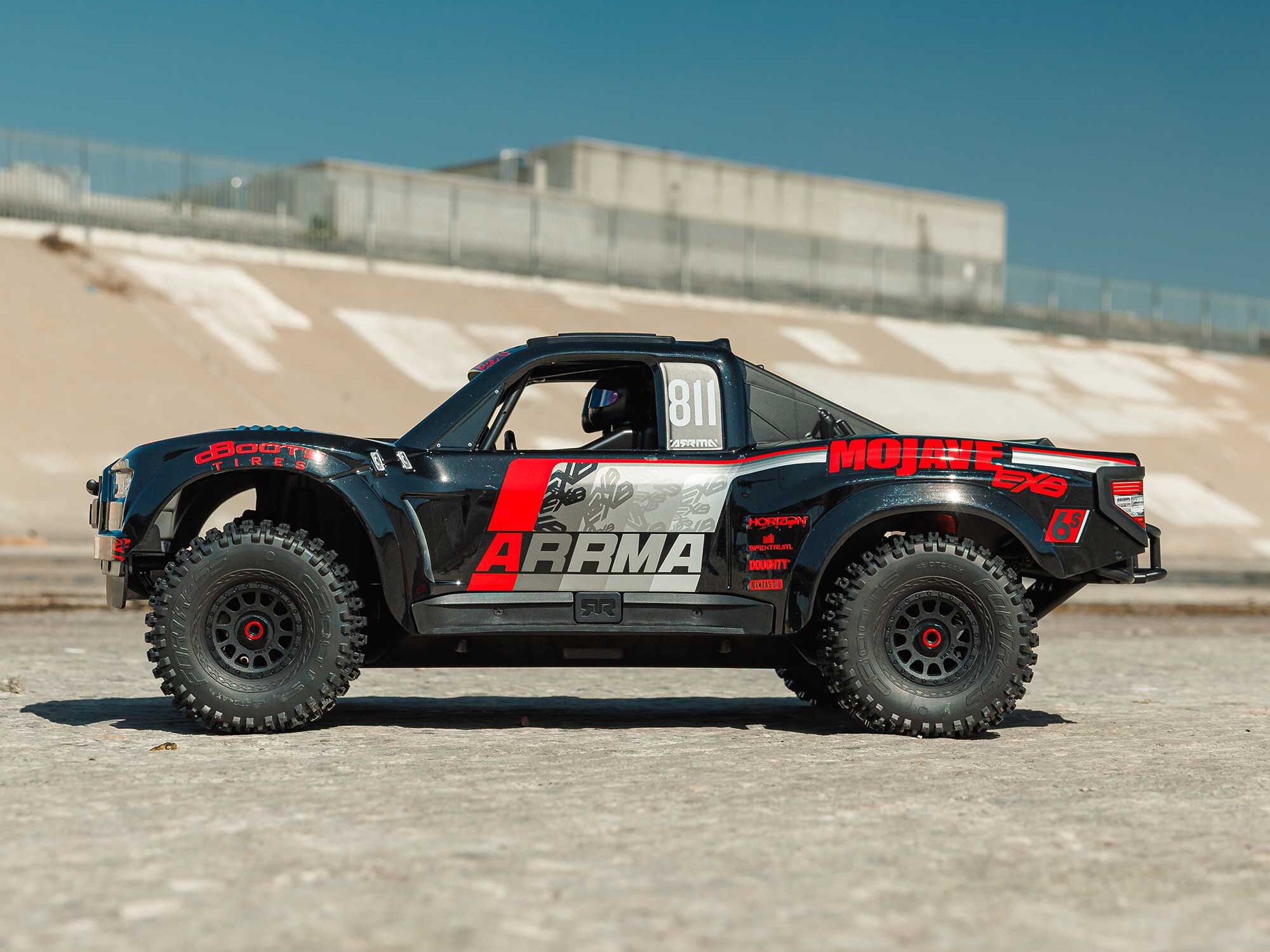 1/7 MOJAVE 6S EXB 4X4 RTR Brushless Desert Truck, Black-36