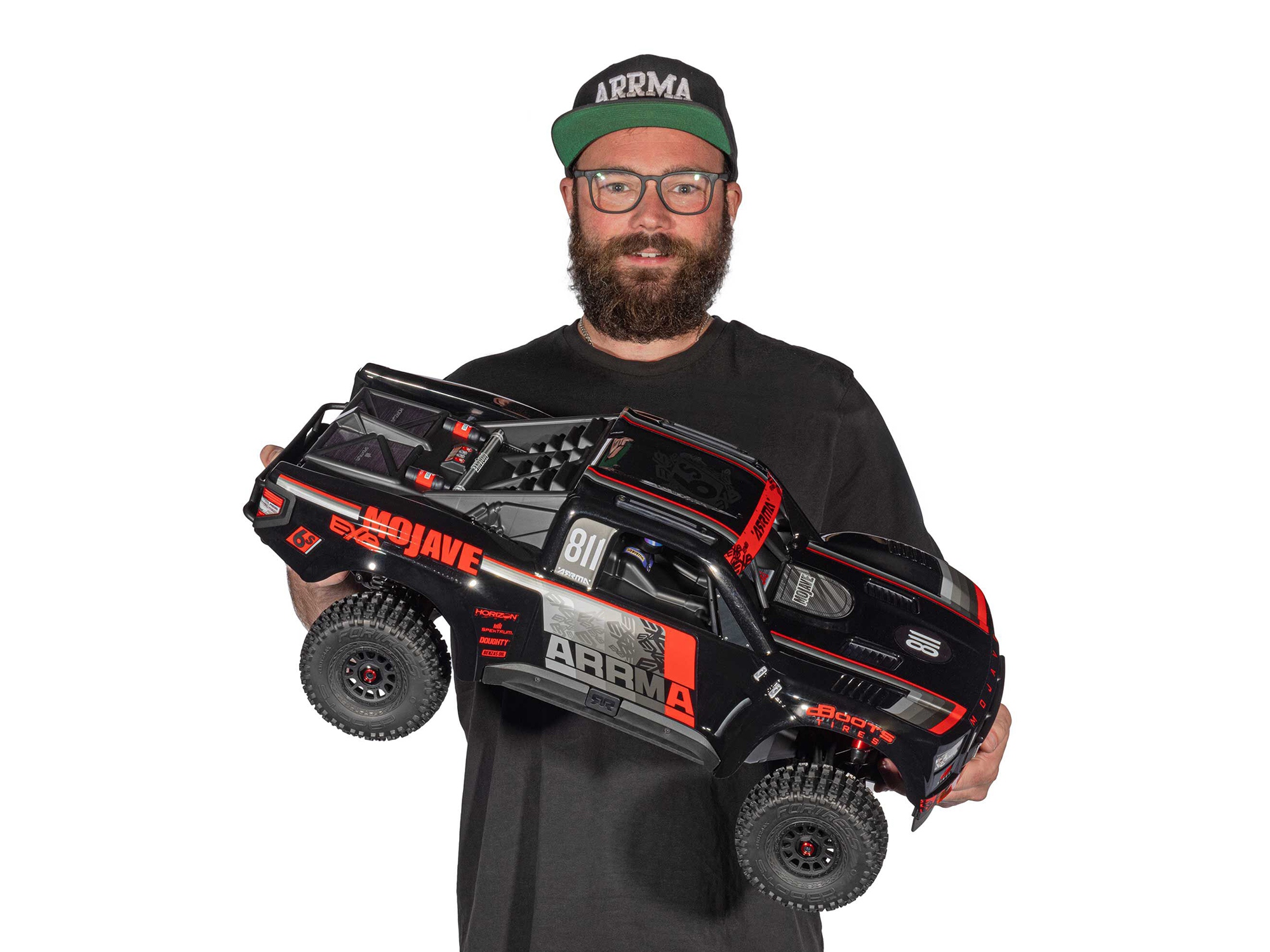 1/7 MOJAVE 6S EXB 4X4 RTR Brushless Desert Truck, Black-37