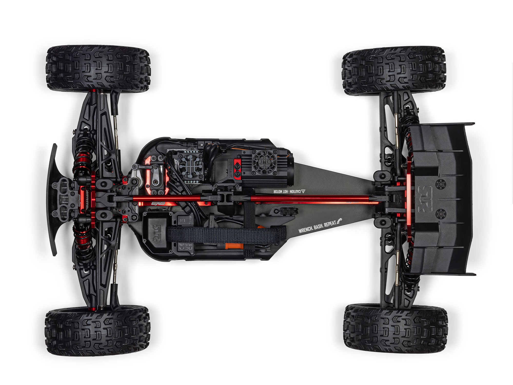 1/7 TALION 6S EXB 4X4 RTR Speed Truck, Black-11