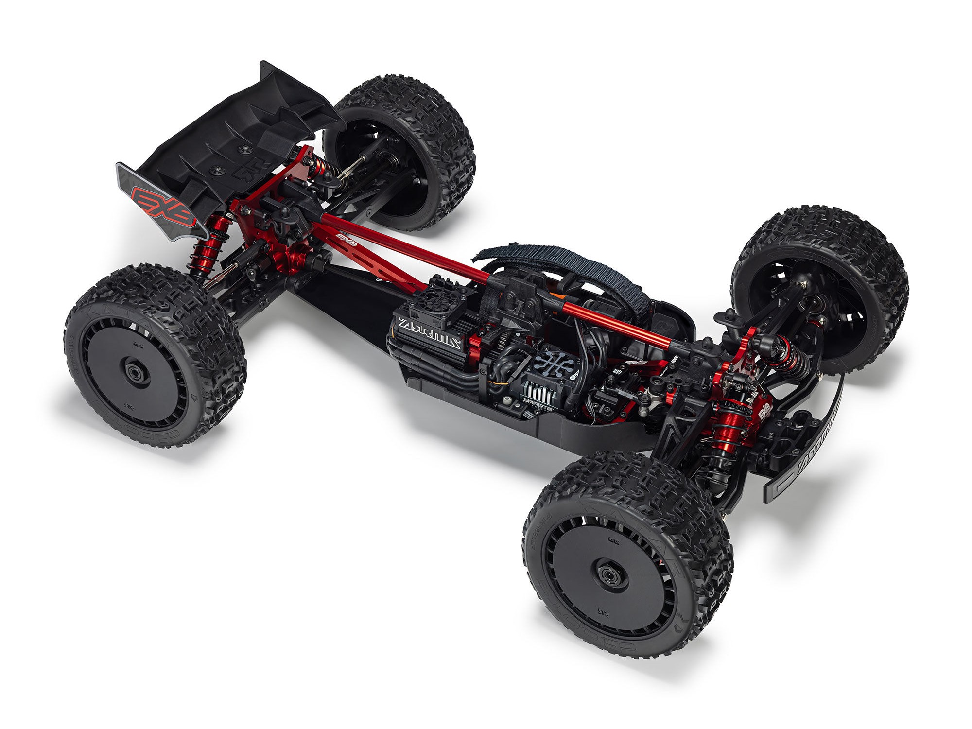 1/7 TALION 6S EXB 4X4 RTR Speed Truck, Black-12