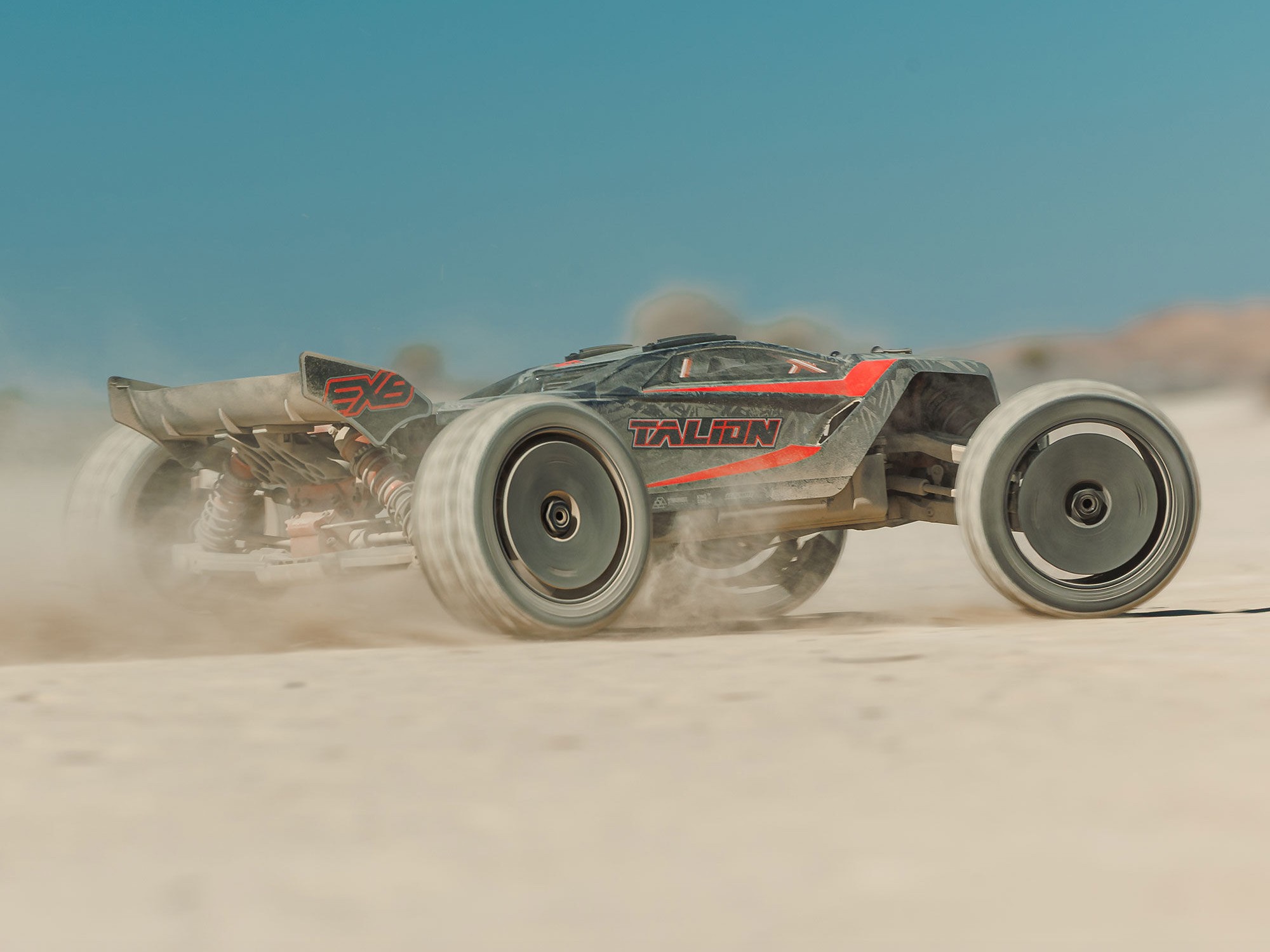 1/7 TALION 6S EXB 4X4 RTR Speed Truck, Black-28