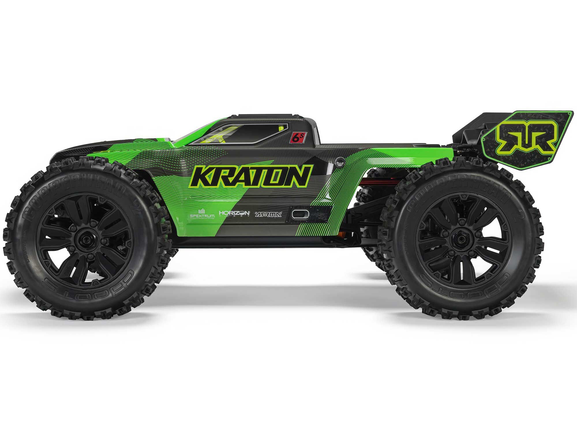 1/8 KRATON 6S V6 4X4 BLX Speed Monster Truck RTR Green/Black-8