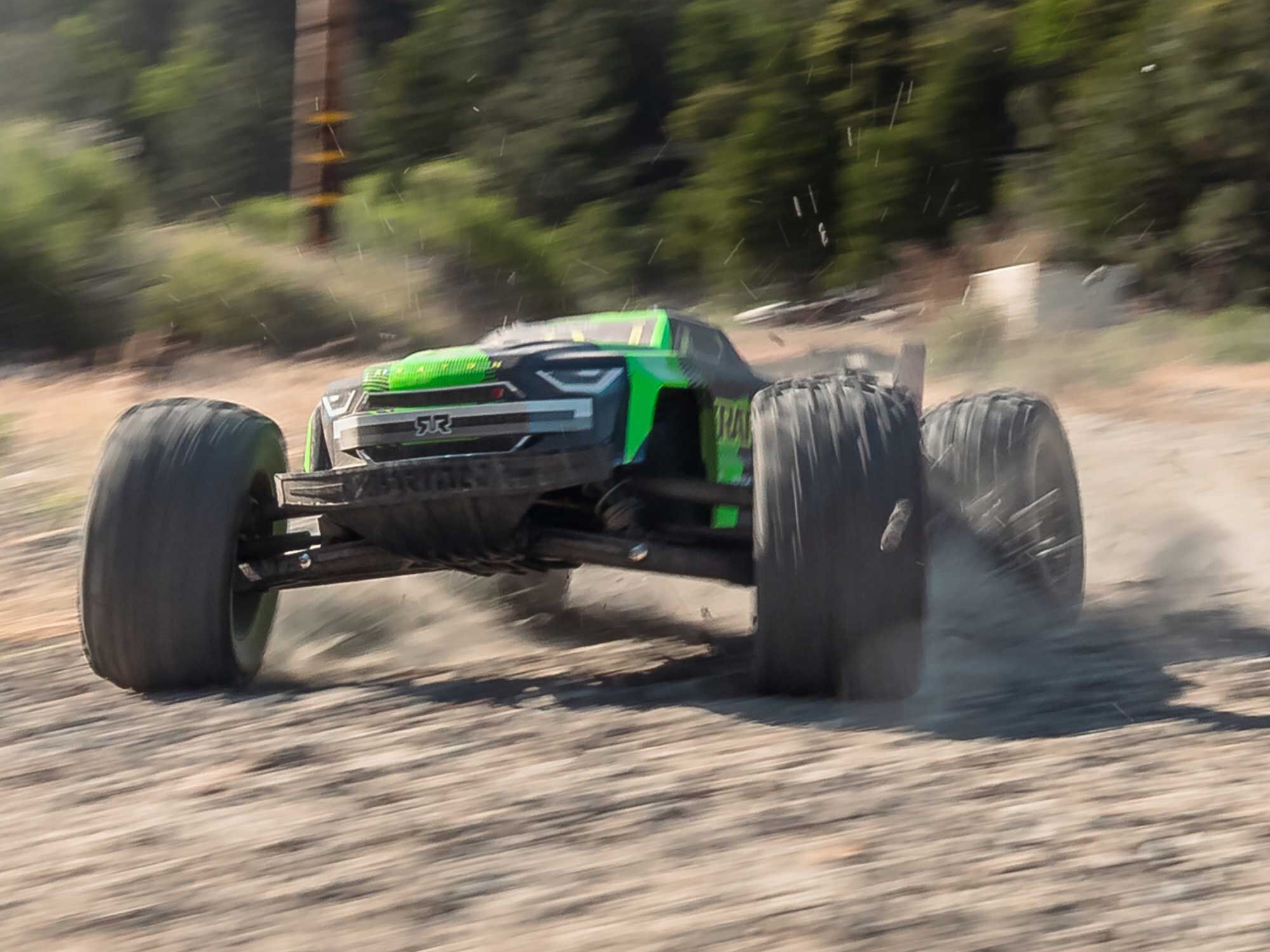 1/8 KRATON 6S V6 4X4 BLX Speed Monster Truck RTR Green/Black-22