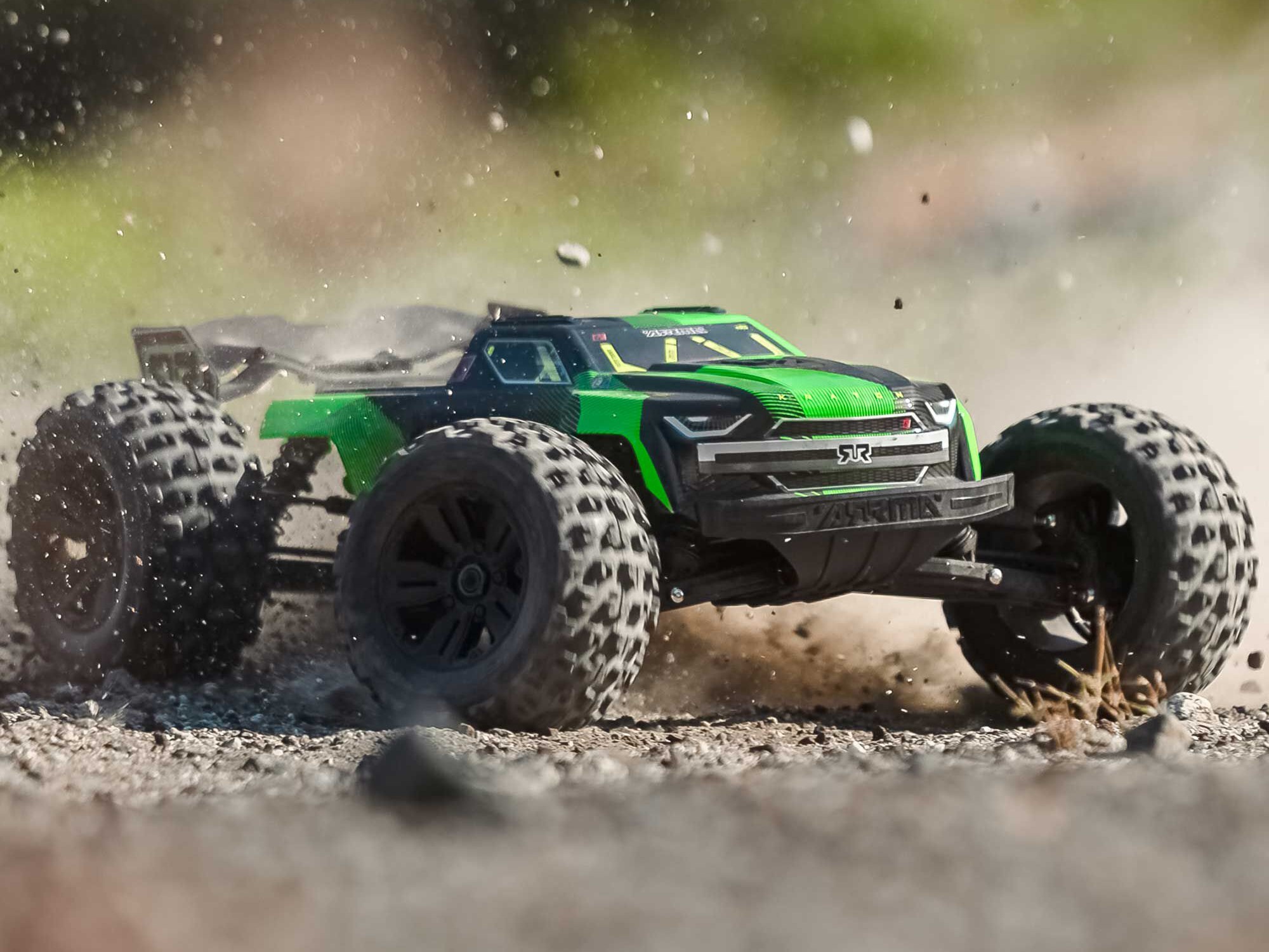 1/8 KRATON 6S V6 4X4 BLX Speed Monster Truck RTR Green/Black-24