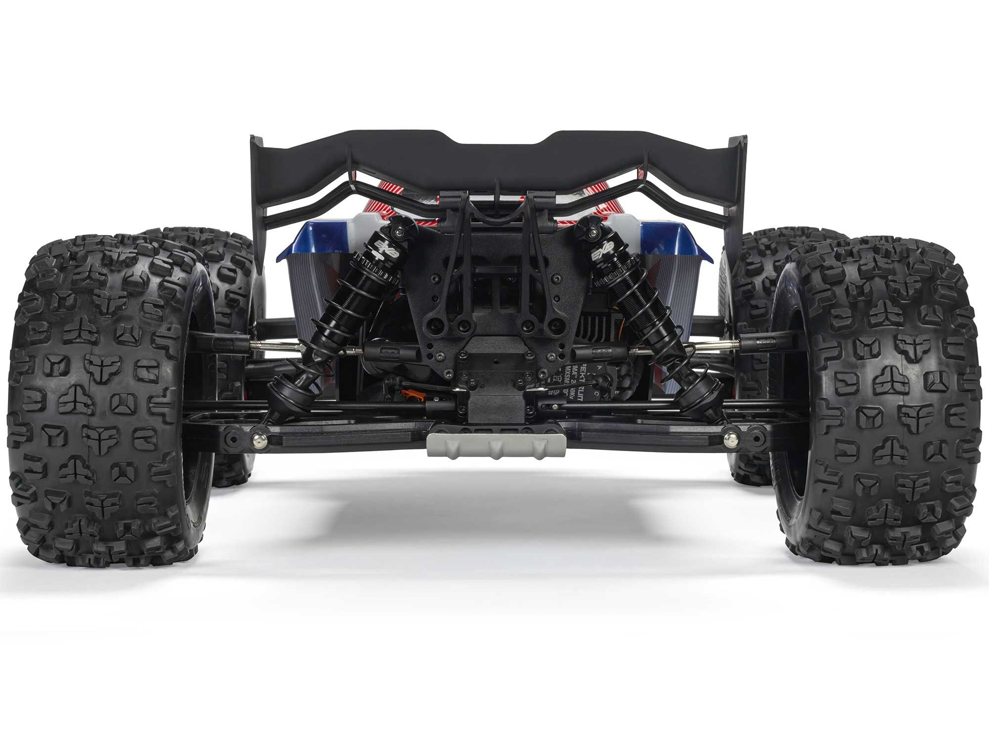 1/8 KRATON 6S V6 4X4 BLX Speed Monster Truck RTR Blue/Red-6
