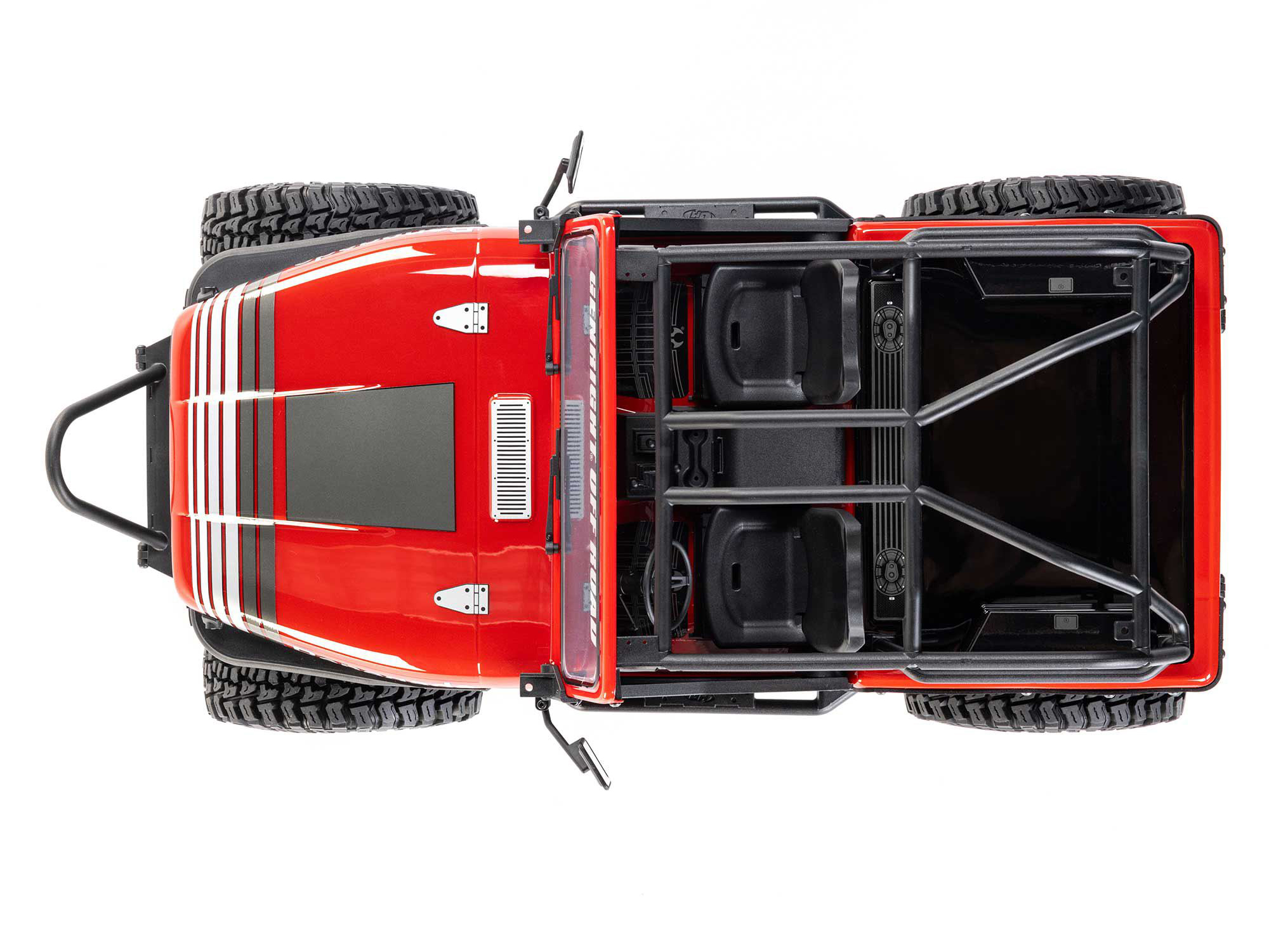 1/10 SCX10 III Jeep CJ-7 4X4 RTR Rock Crawler, Red-9