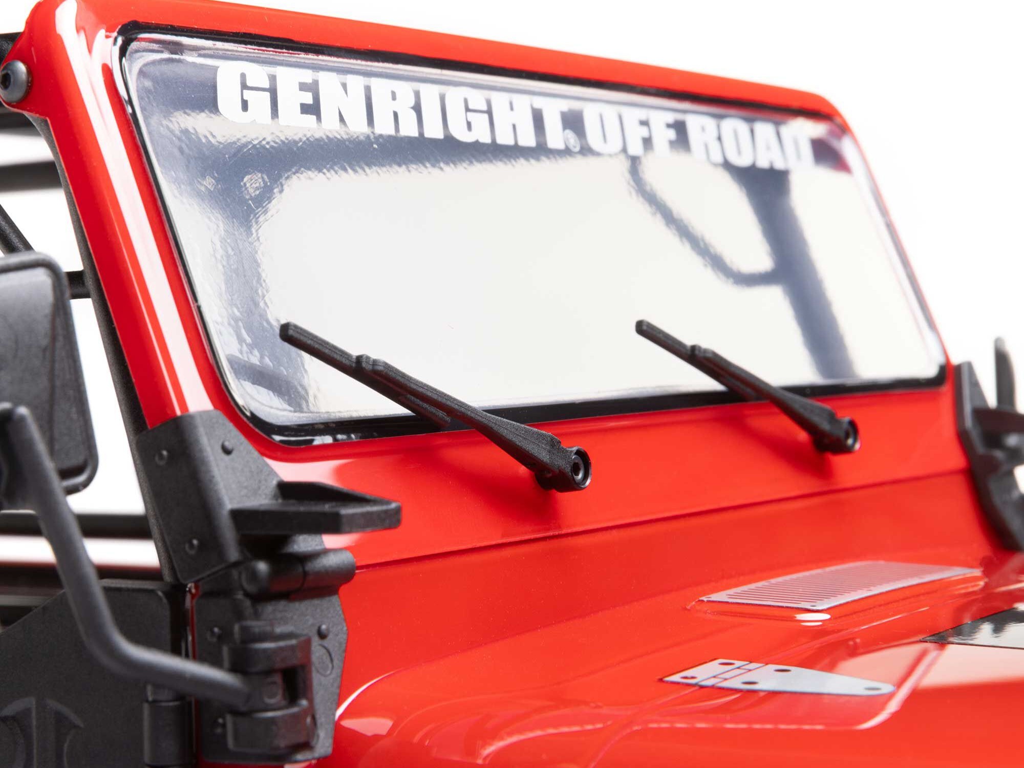 1/10 SCX10 III Jeep CJ-7 4X4 RTR Rock Crawler, Red-14